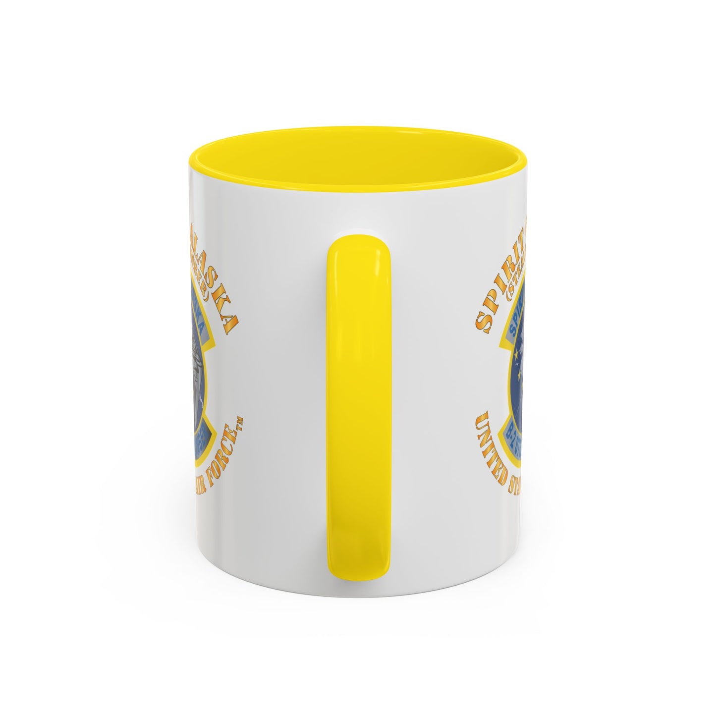 Accent Coffee Mug (11oz & 15oz) - USAF - B2 - Spirit of Alaska - Stealth Bomber X 300