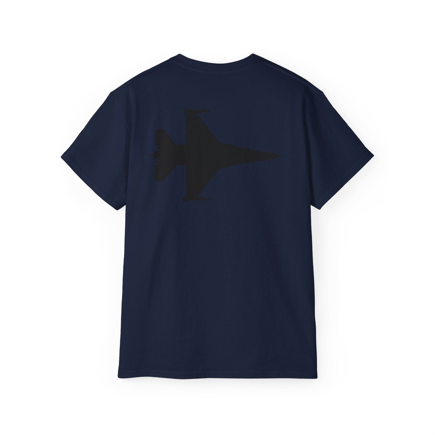 Unisex Ultra Cotton Tee - Aircraft - F-16 -Top - Silhouette - wo Txt X 300