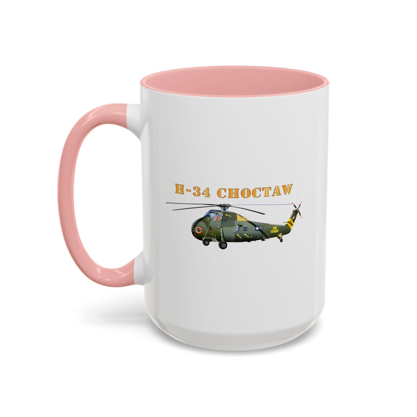 Accent Coffee Mug (11oz & 15oz) - H-34 Choctaw with Txt X 300