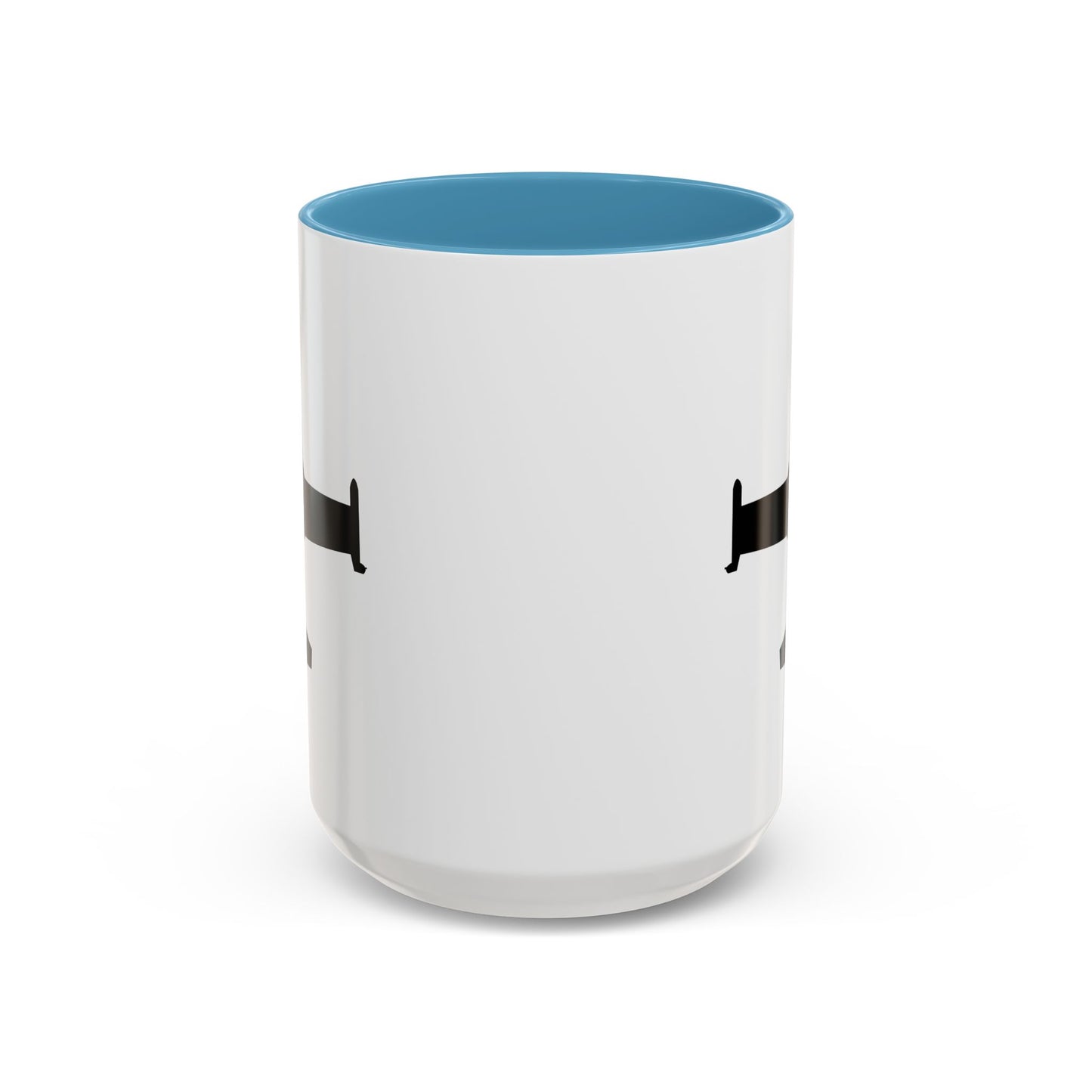 Accent Coffee Mug (11oz & 15oz) - Aircraft - A-37-Trainer - Top - Silhouette X 300