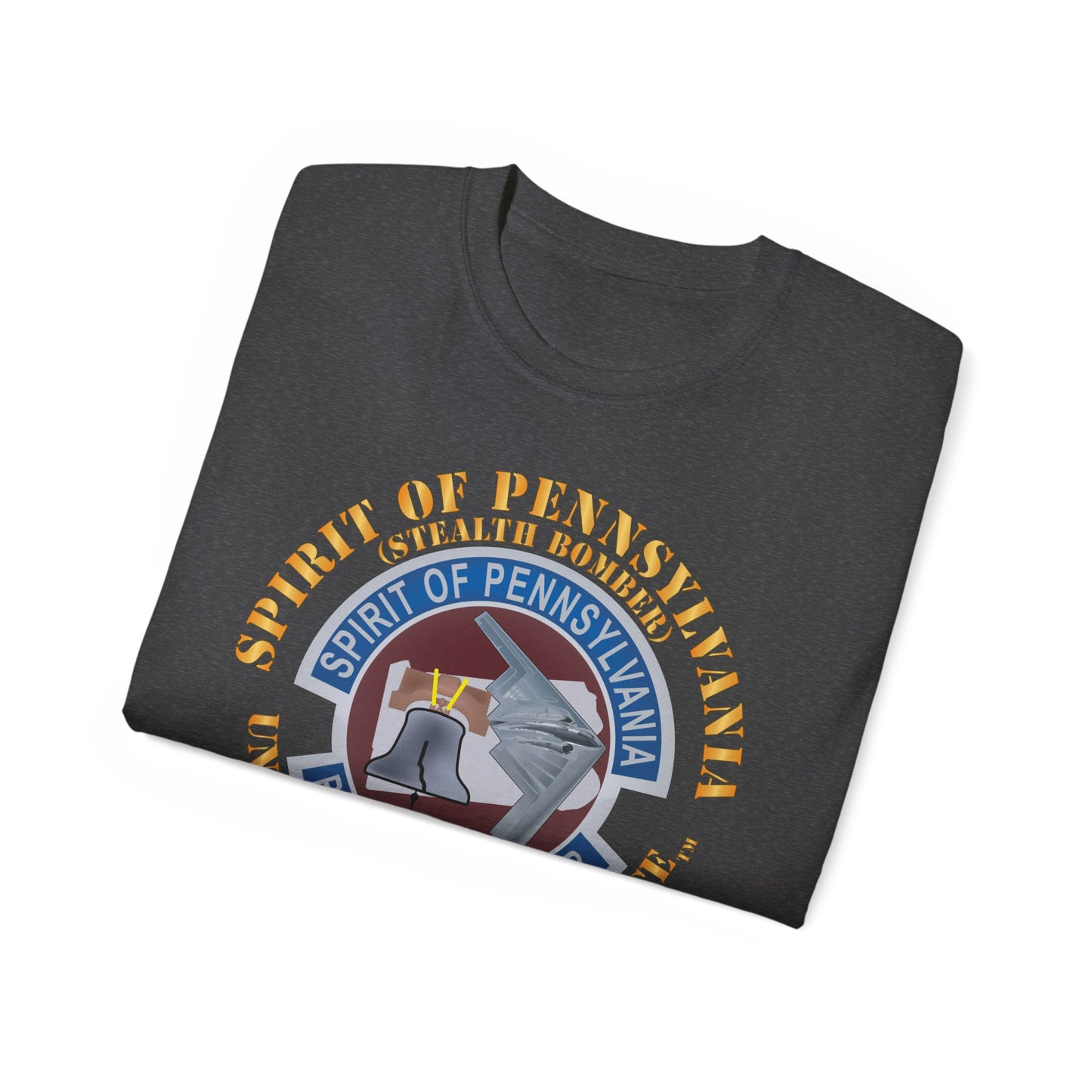 Unisex Ultra Cotton Tee - USAF - B2 - Spirit of Pennsylvania Stealth Bomber X 300
