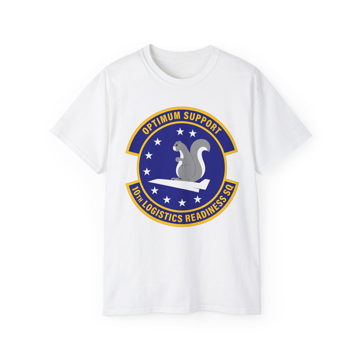Unisex Ultra Cotton Tee - USAF - 10th Logistics Readiness Squadron wo txt
