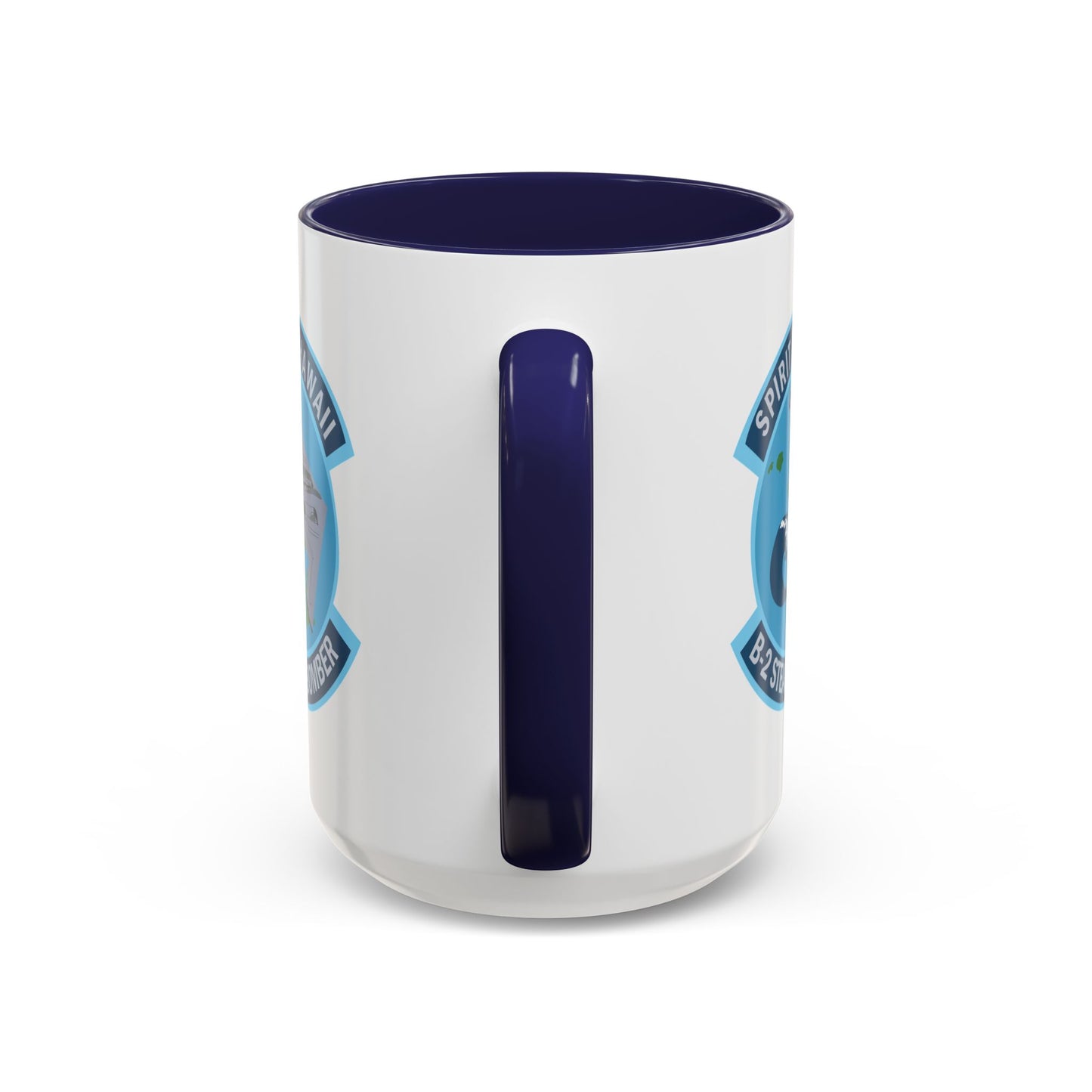 Accent Coffee Mug (11oz & 15oz) - USAF - B2 - Spirit of Hawaii - Stealth Bomber wo txt X 300