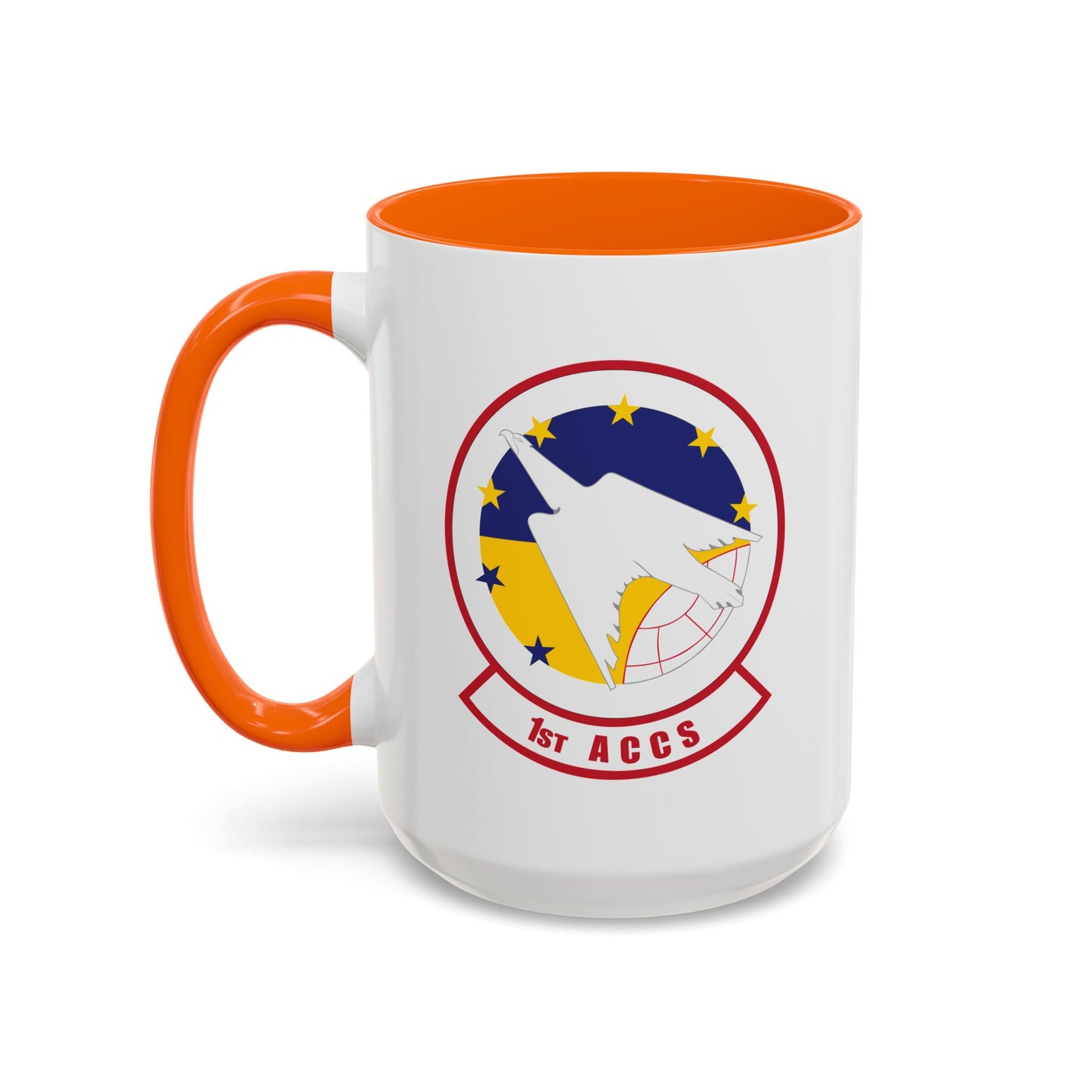 Accent Coffee Mug (11oz & 15oz) - USAF - 1st Airborne Command Control Squadron (ACC) wo txt X 300