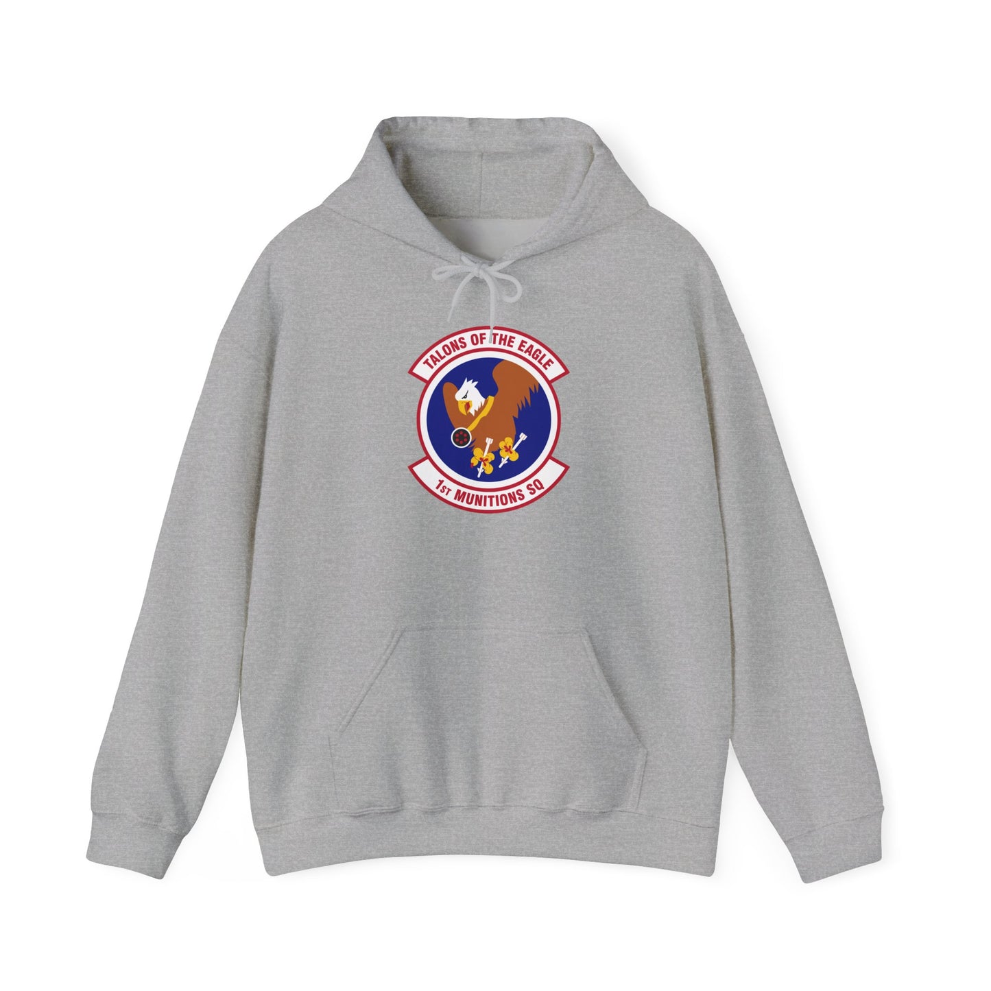 Unisex Heavy Blend Hooded Sweatshirt -USAF - 1st Munitions Squadron (ACC) wo txt