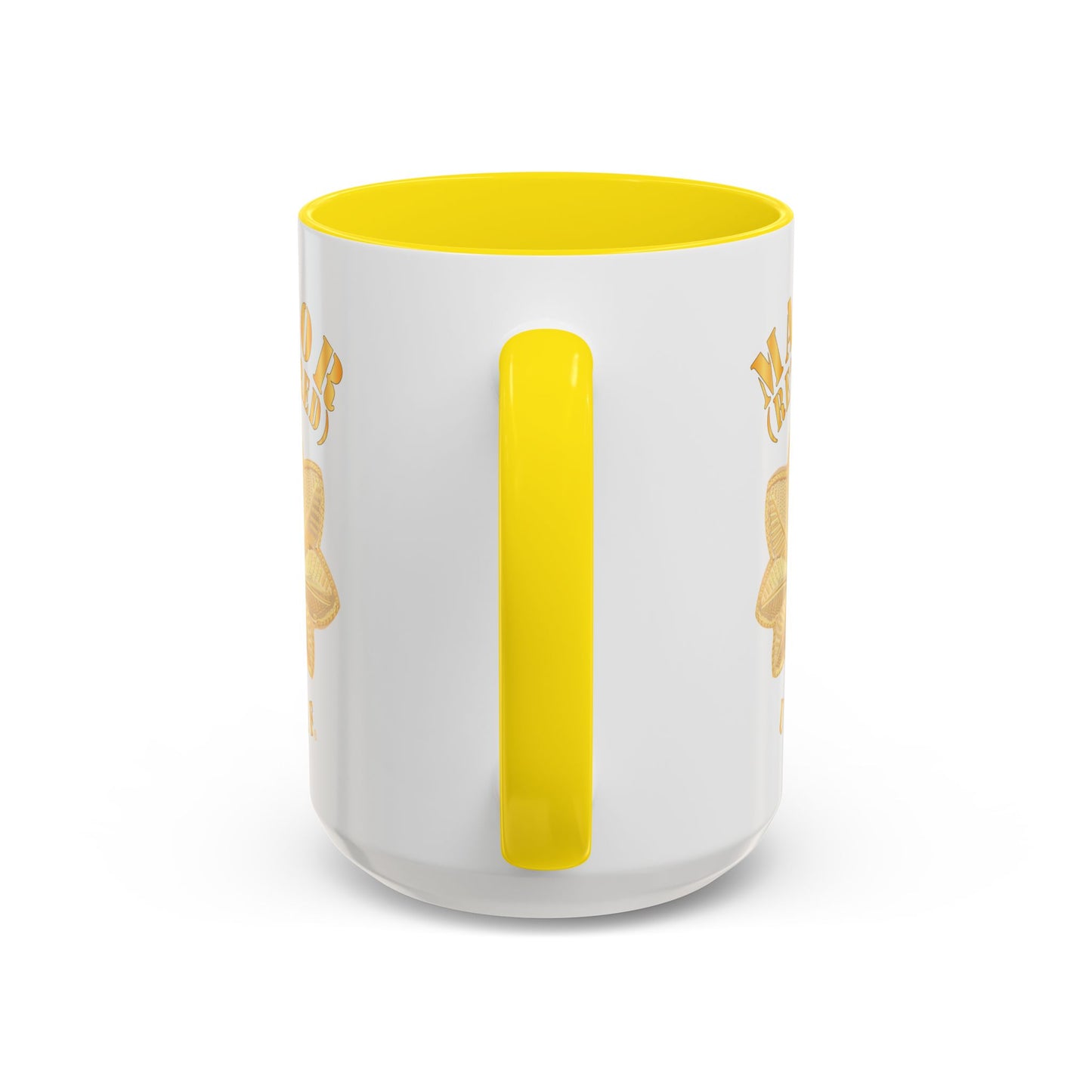 Accent Coffee Mug (11oz & 15oz) - USAF - Major - Retired - USAF X 300