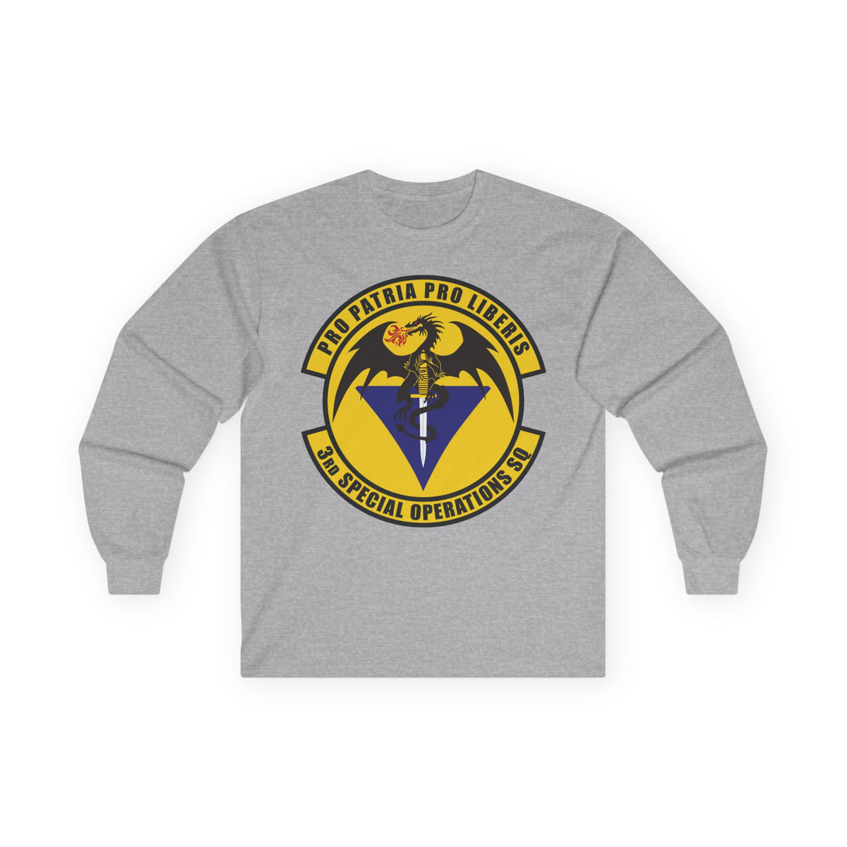 Unisex Ultra Cotton Long Sleeve Tee - USAF - 3rd Special Operations Squadron wo txt