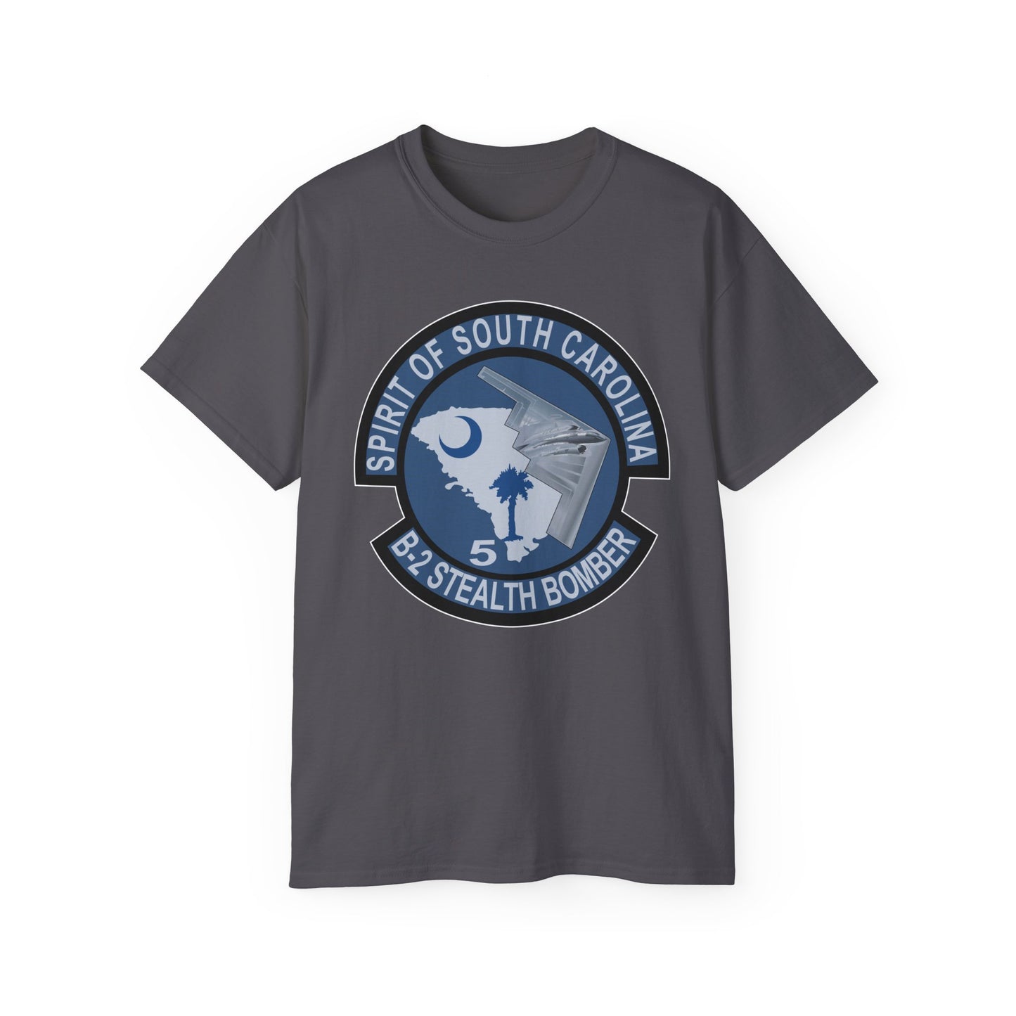 Unisex Ultra Cotton Tee - USAF - B2 - Spirit of South Carolina Stealth Bomber wo Txt X 300