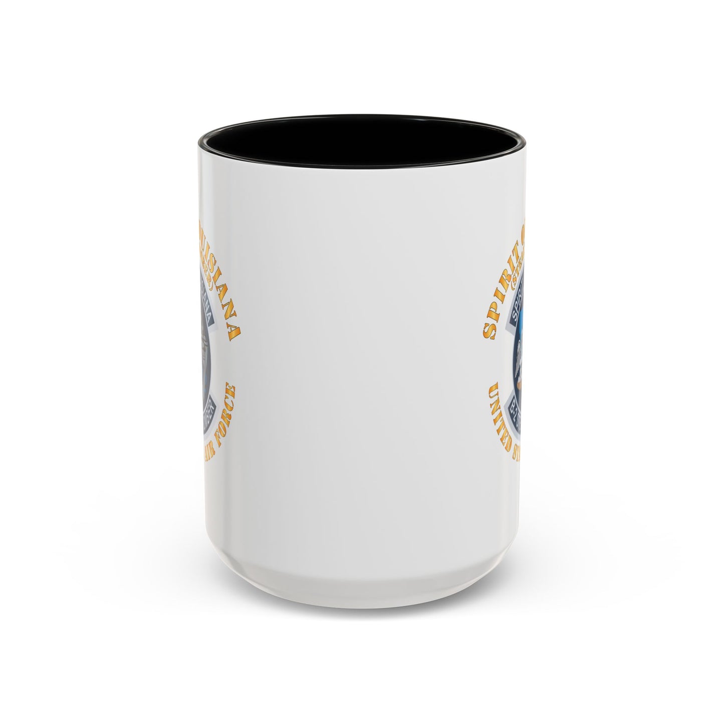 Accent Coffee Mug (11oz & 15oz) - USAF - B2 - Spirit of Louisiana - Stealth Bomber X 300
