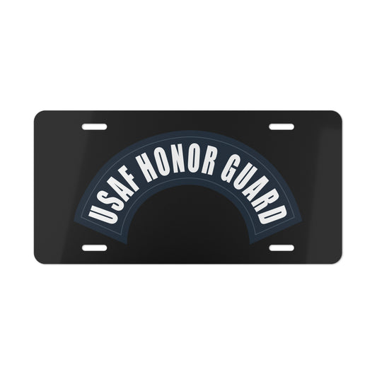 License Plate - USAF Honor Guard Tab