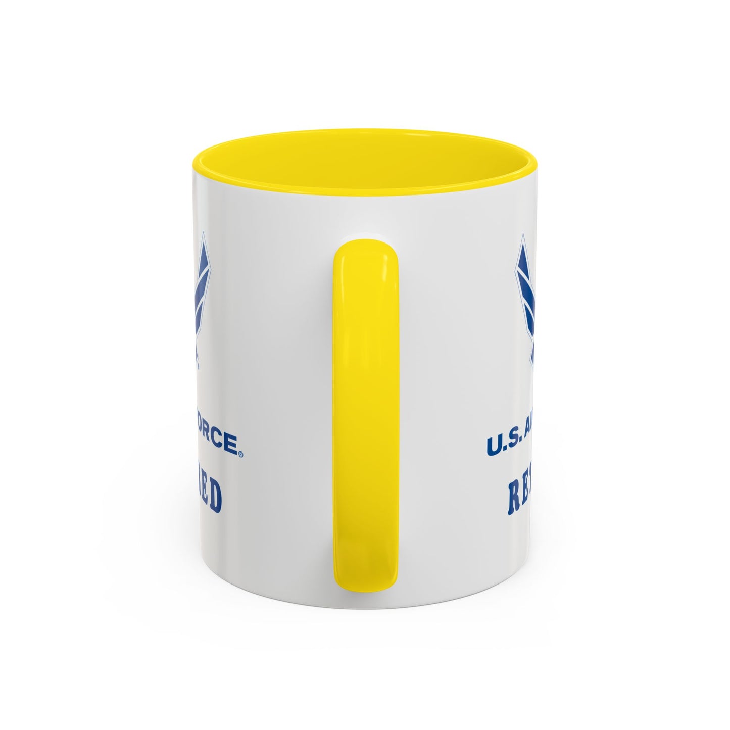 Accent Coffee Mug (11oz & 15oz) - USAF - Air Force - Retired X 300