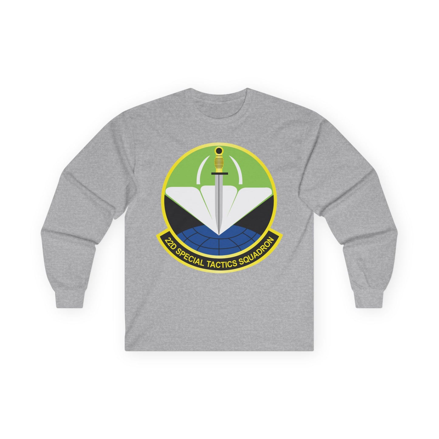 Unisex Ultra Cotton Long Sleeve Tee - USAF - 22nd Special Tactics Squadron  wo Txt X 300