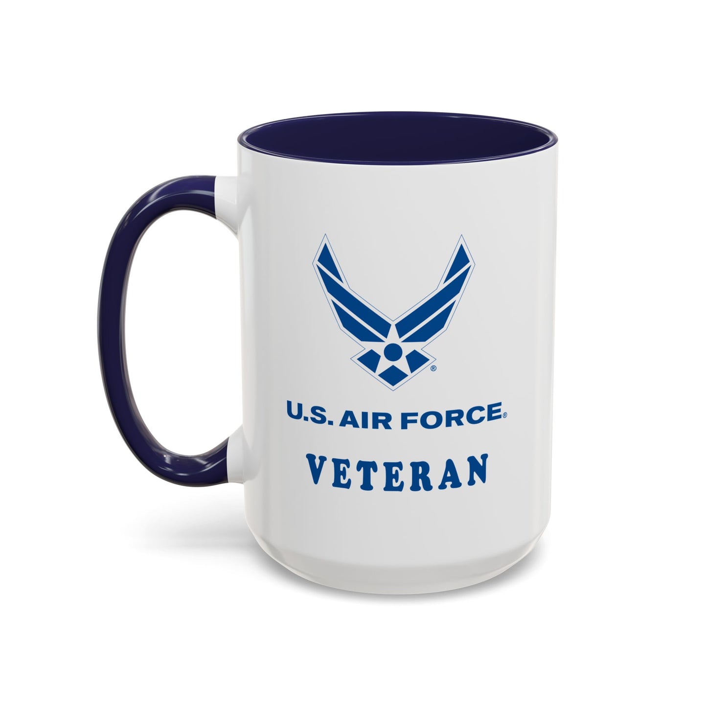 Accent Coffee Mug (11oz & 15oz) - USAF - Air Force - Veteran X 300