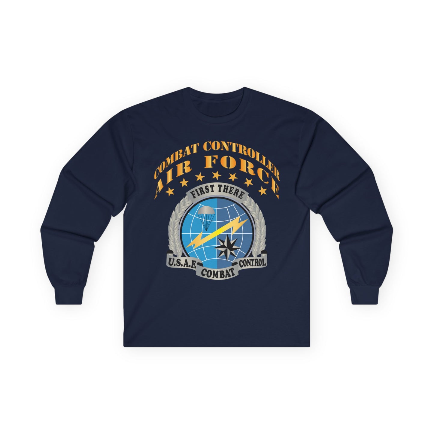 Unisex Ultra Cotton Long Sleeve Tee - USAF - Combat Controller X 300