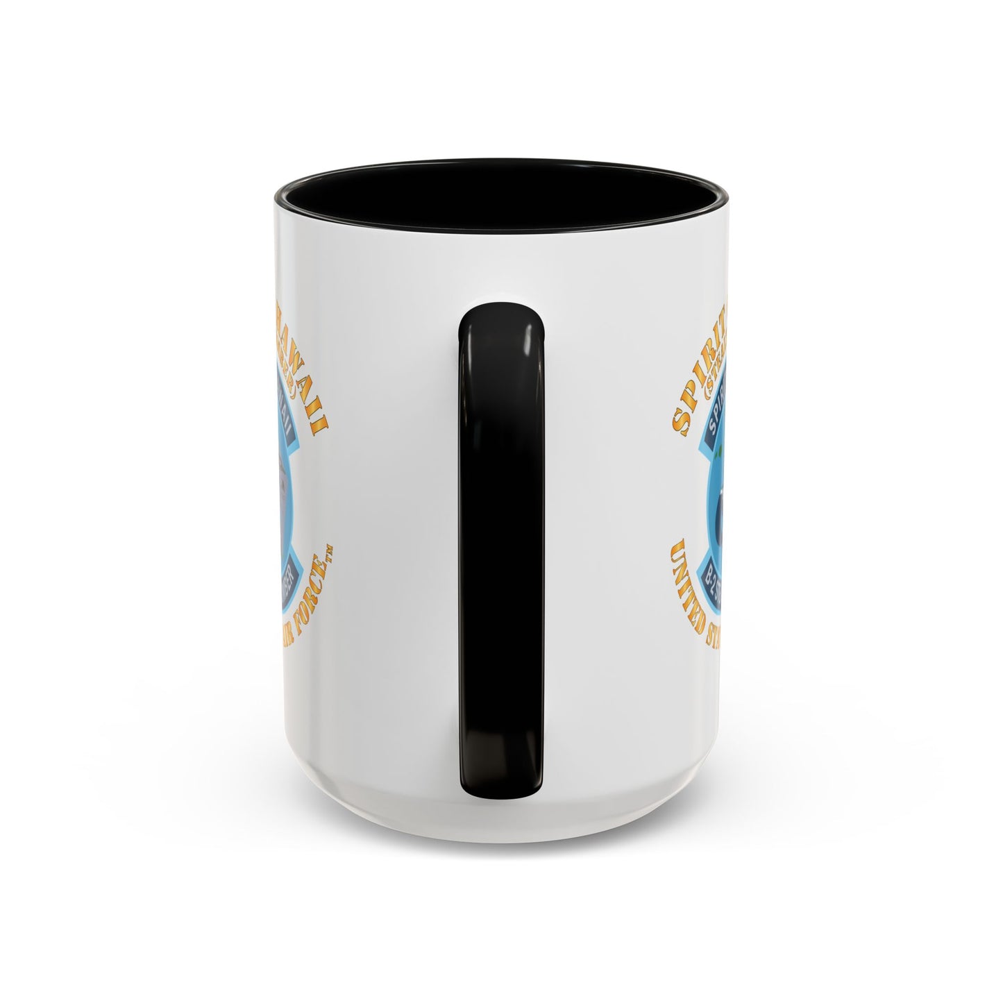 Accent Coffee Mug (11oz & 15oz) - USAF - B2 - Spirit of Hawaii - Stealth Bomber X 300