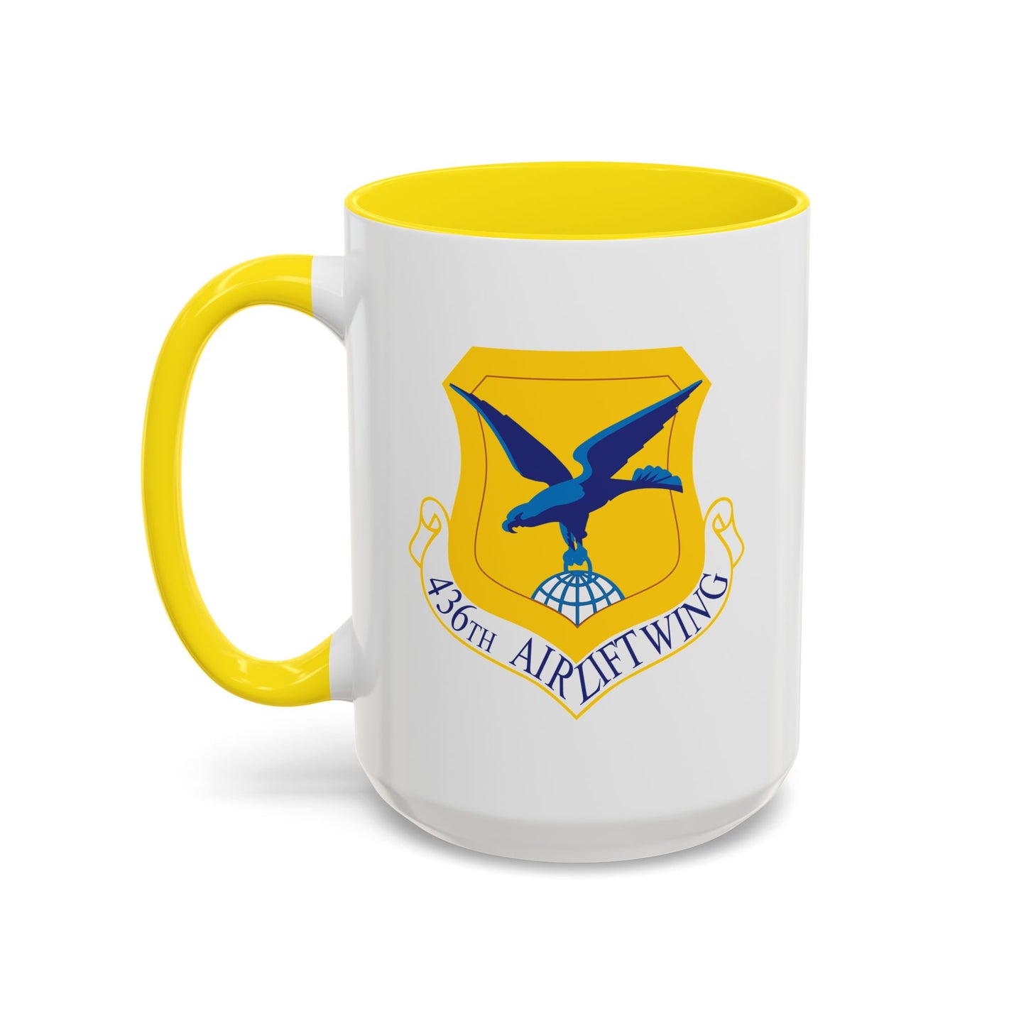 Accent Coffee Mug (11oz & 15oz) - USAF - 436th Airlift Wing wo Txt X 300
