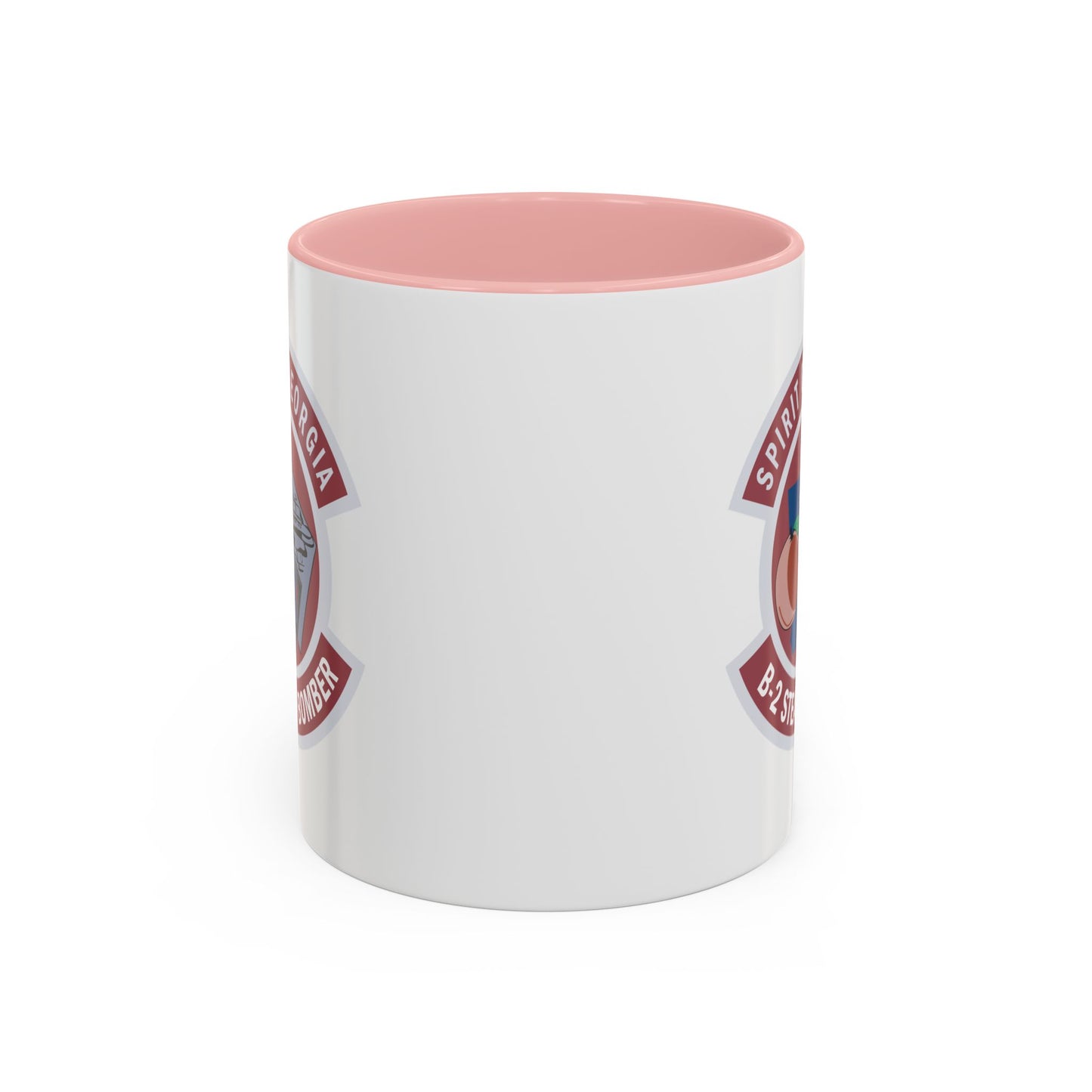 Accent Coffee Mug (11oz & 15oz) - USAF - B2 - Spirit of Georgia - Stealth Bomber wo txt X 300