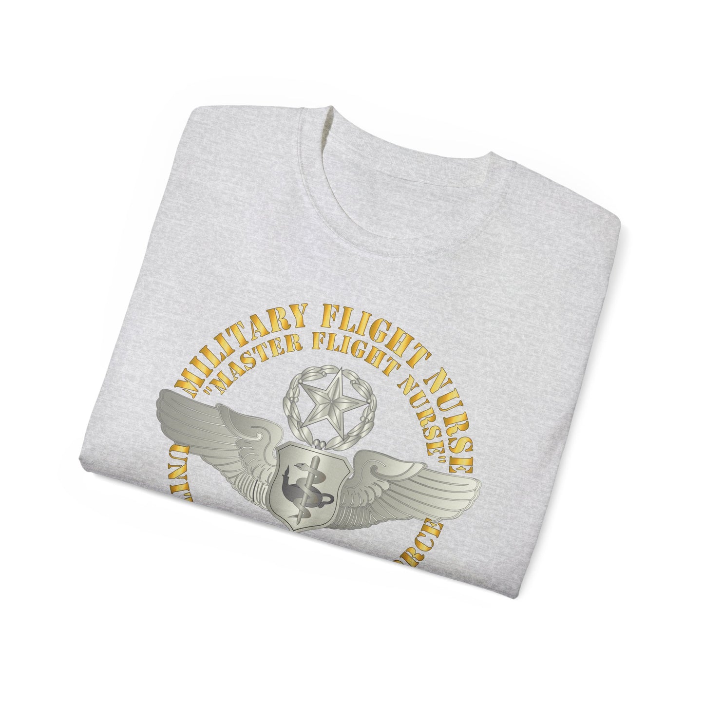 Unisex Ultra Cotton Tee - USAF - Military Flight Nurse - Flight Nurse - Master
