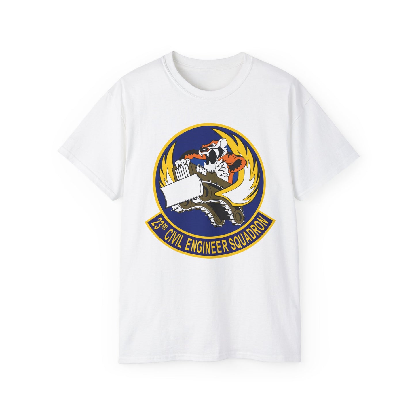 Unisex Ultra Cotton Tee - USAF - 23d Civil Engineer Squadron wo Txt