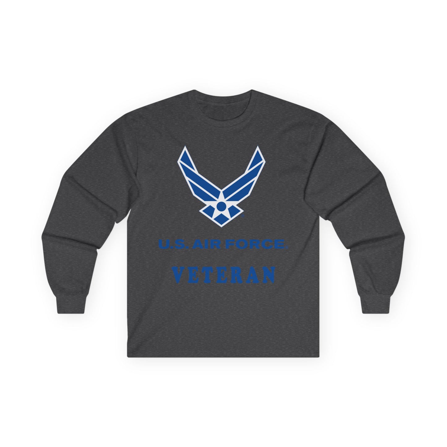 Unisex Ultra Cotton Long Sleeve Tee - USAF - Air Force - Veteran X 300