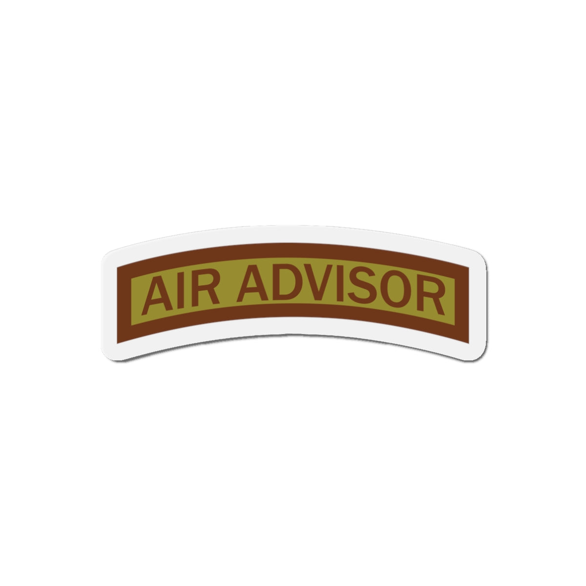 Die-Cut Magnet - USAF - Air Advisor Tab