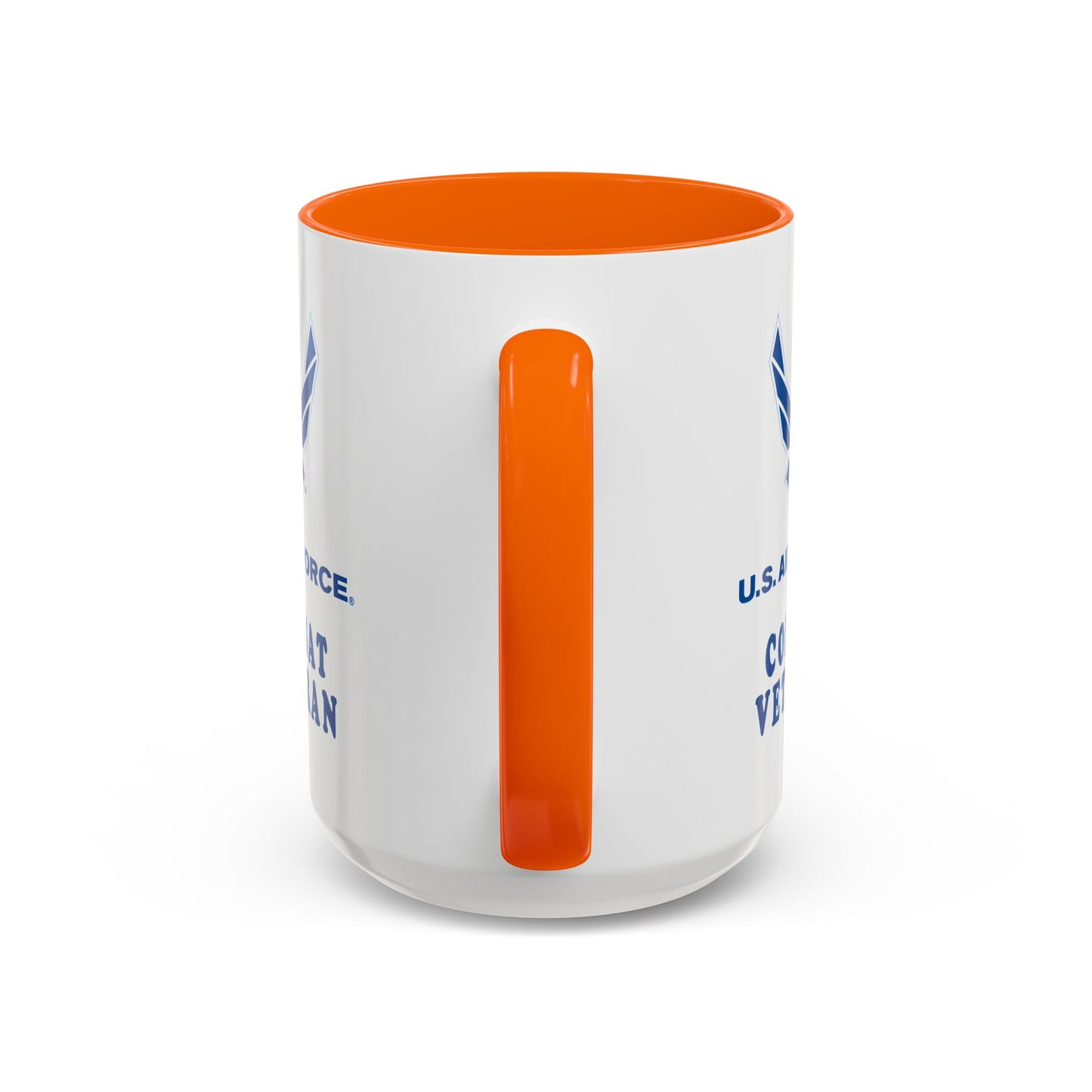 Accent Coffee Mug (11oz & 15oz) - USAF - Air Force - Combat Veteran X 300