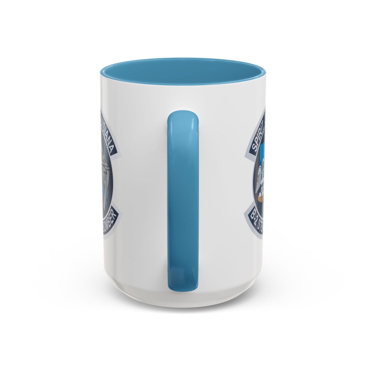 Accent Coffee Mug (11oz & 15oz) - USAF - B2 - Spirit of Louisiana - Stealth Bomber wo txt X 300