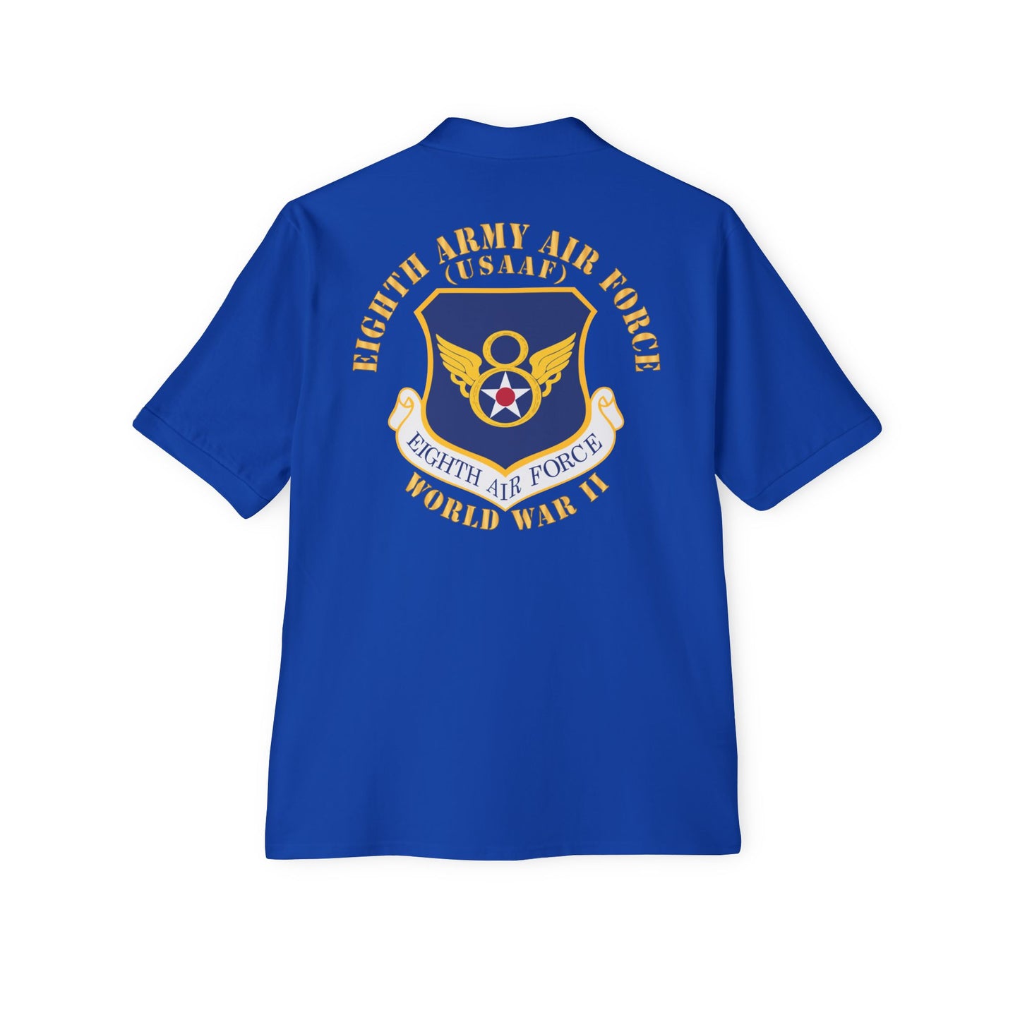 Men's Piqué Polo - USAF - 8th Air Force - WWII X 300