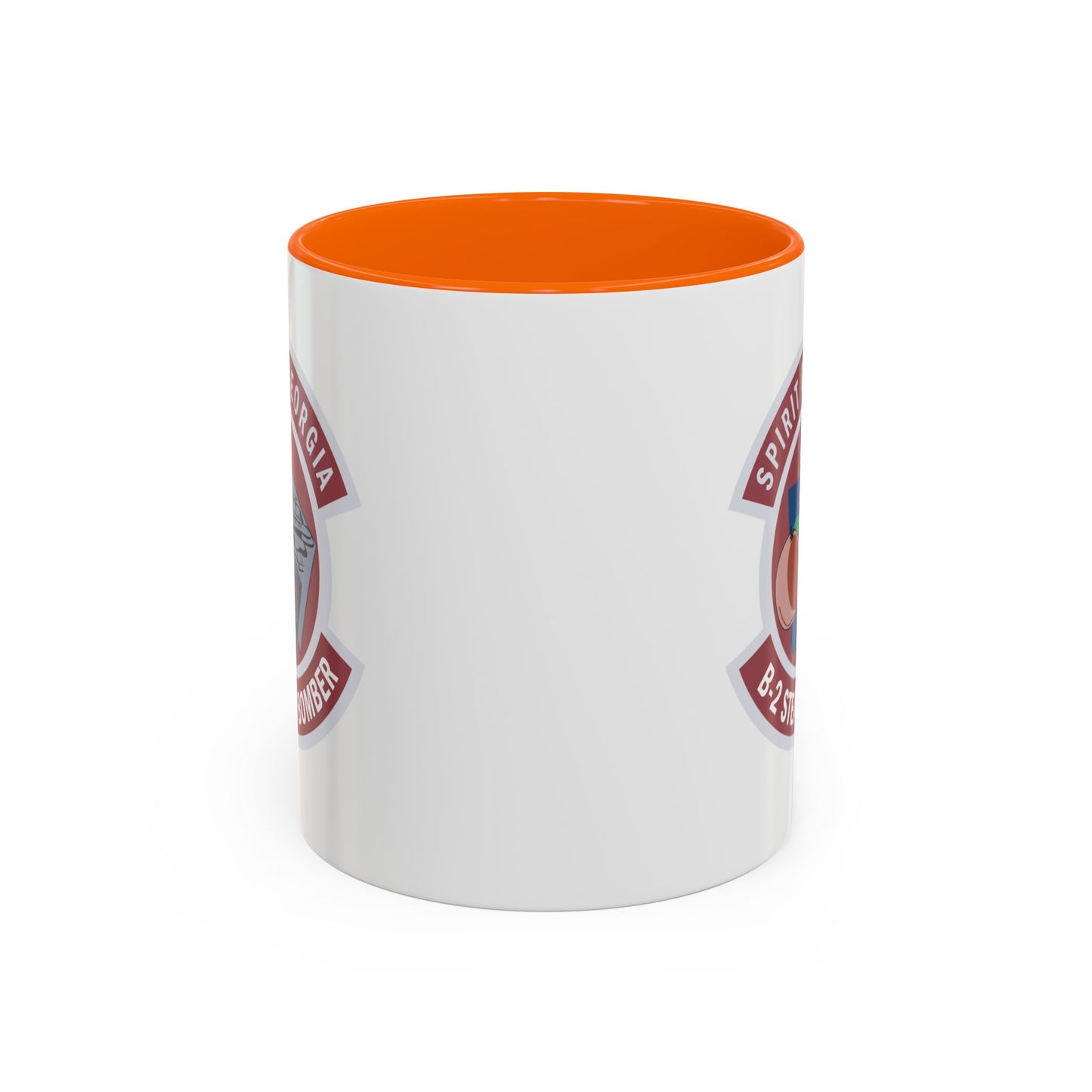 Accent Coffee Mug (11oz & 15oz) - USAF - B2 - Spirit of Georgia - Stealth Bomber wo txt X 300