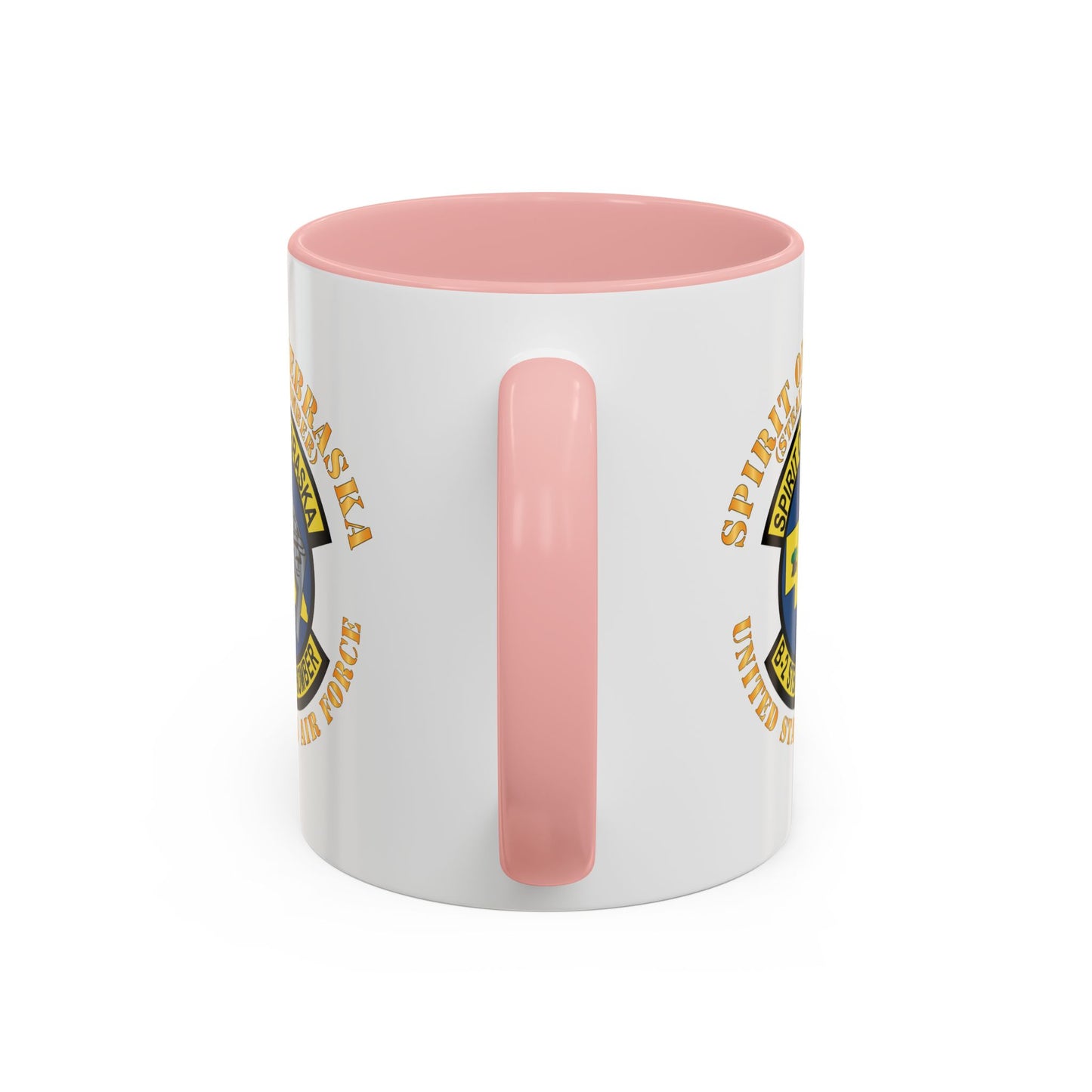 Accent Coffee Mug (11oz & 15oz) - USAF - B2 - Spirit of Nebraska - Stealth Bomber X 300