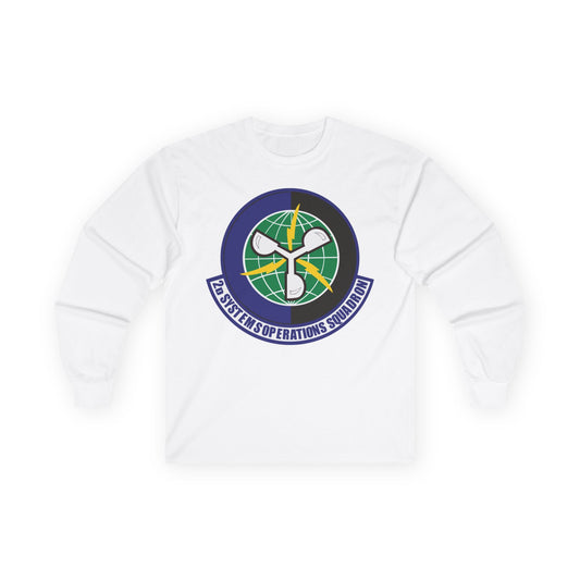 Unisex Ultra Cotton Long Sleeve Tee - USAF -2d Systems Operations Squadron wo txt