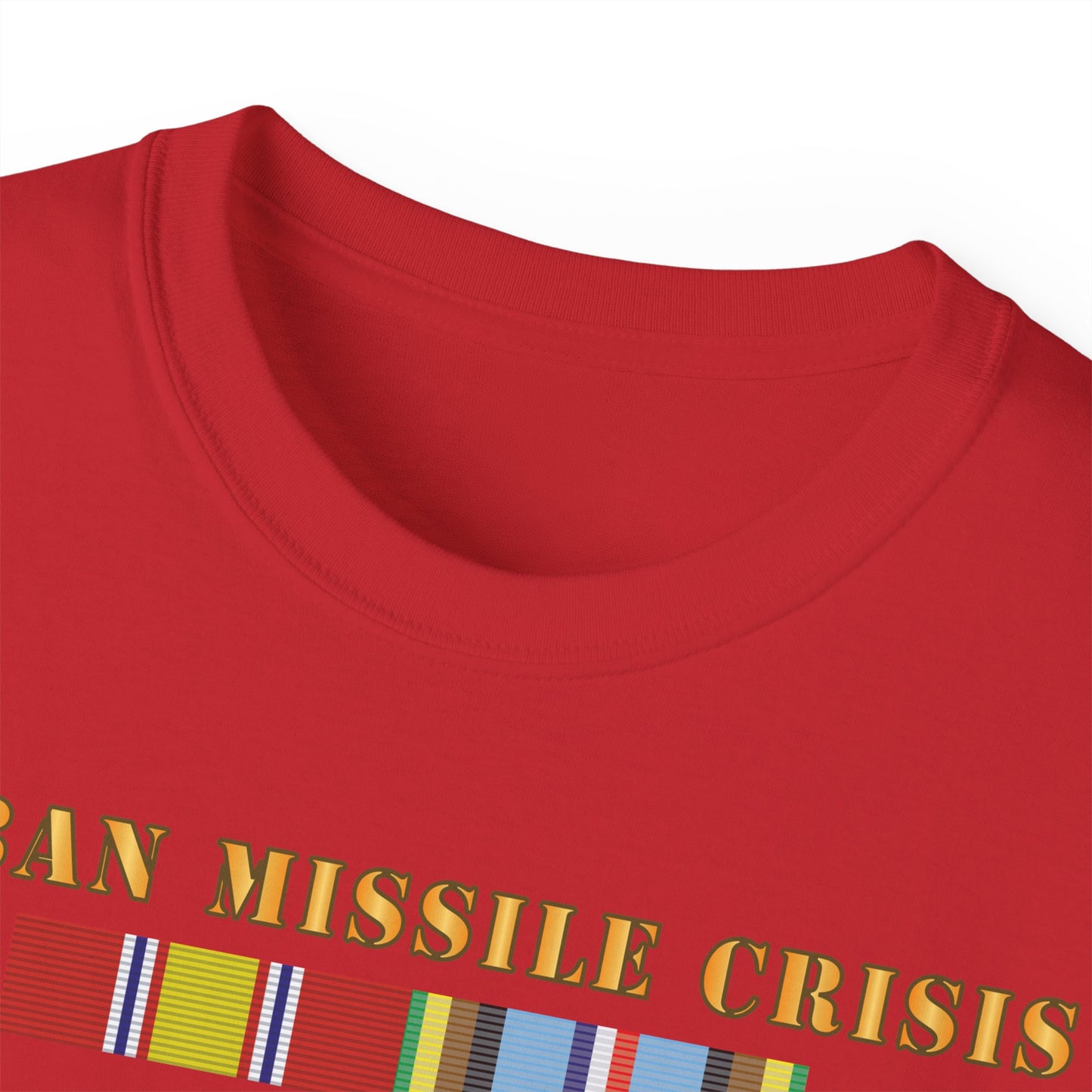 Unisex Ultra Cotton Tee - USAF - Cuban Missile Crisis w AFEM COLD SVC X 300