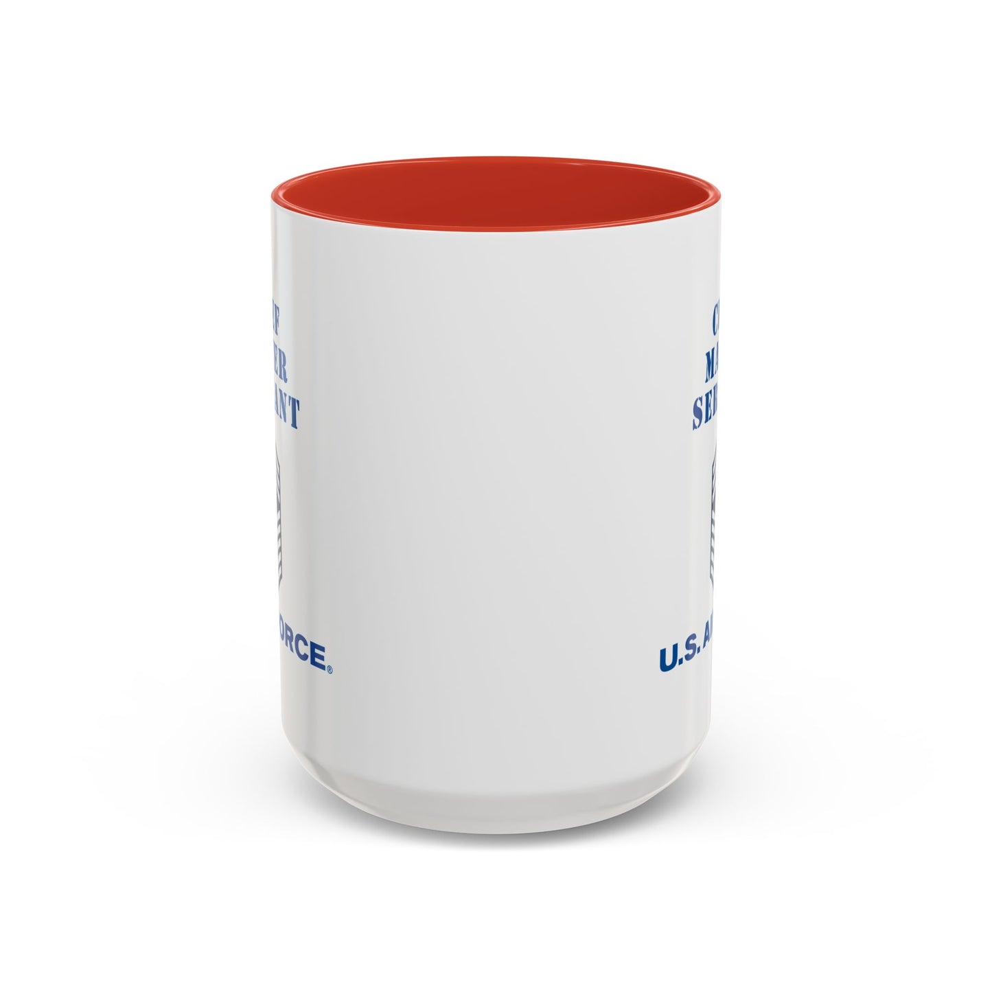 Accent Coffee Mug (11oz & 15oz) - USAF - Chief Master Sergeant (E9a) - 2020 - US Air Force w Text X 300