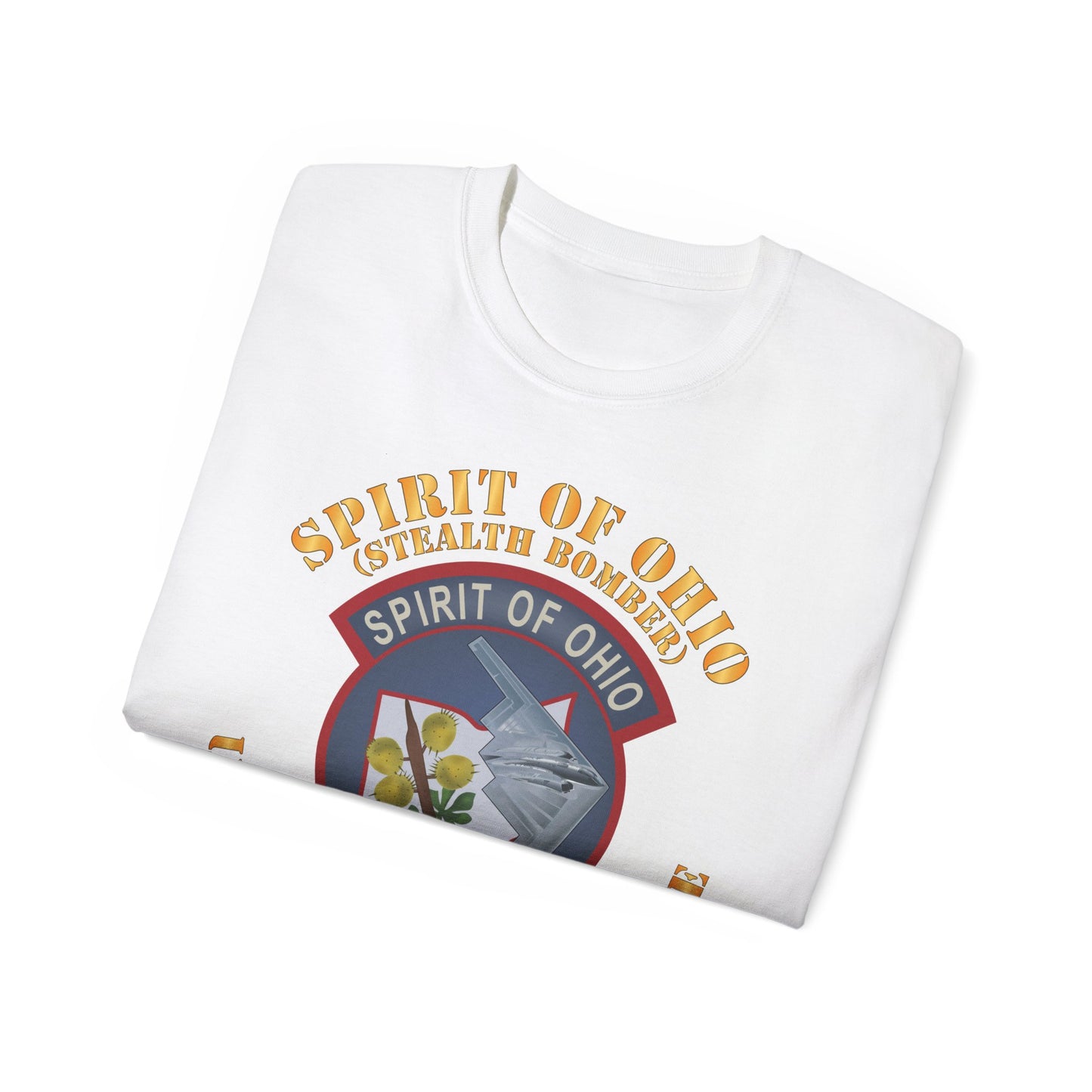 Unisex Ultra Cotton Tee - USAF - B2 - Spirit of Ohio - Stealth Bomber X 300