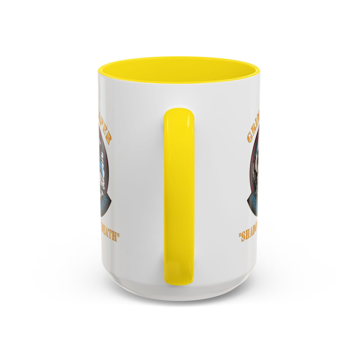 Accent Coffee Mug (11oz & 15oz) - USAF - B2 - Grim Reaper - Stealth Bomber X 300