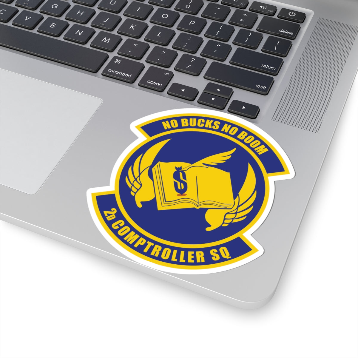 Kiss-Cut Stickers - USAF - 2nd Comptroller Squadron wo txt