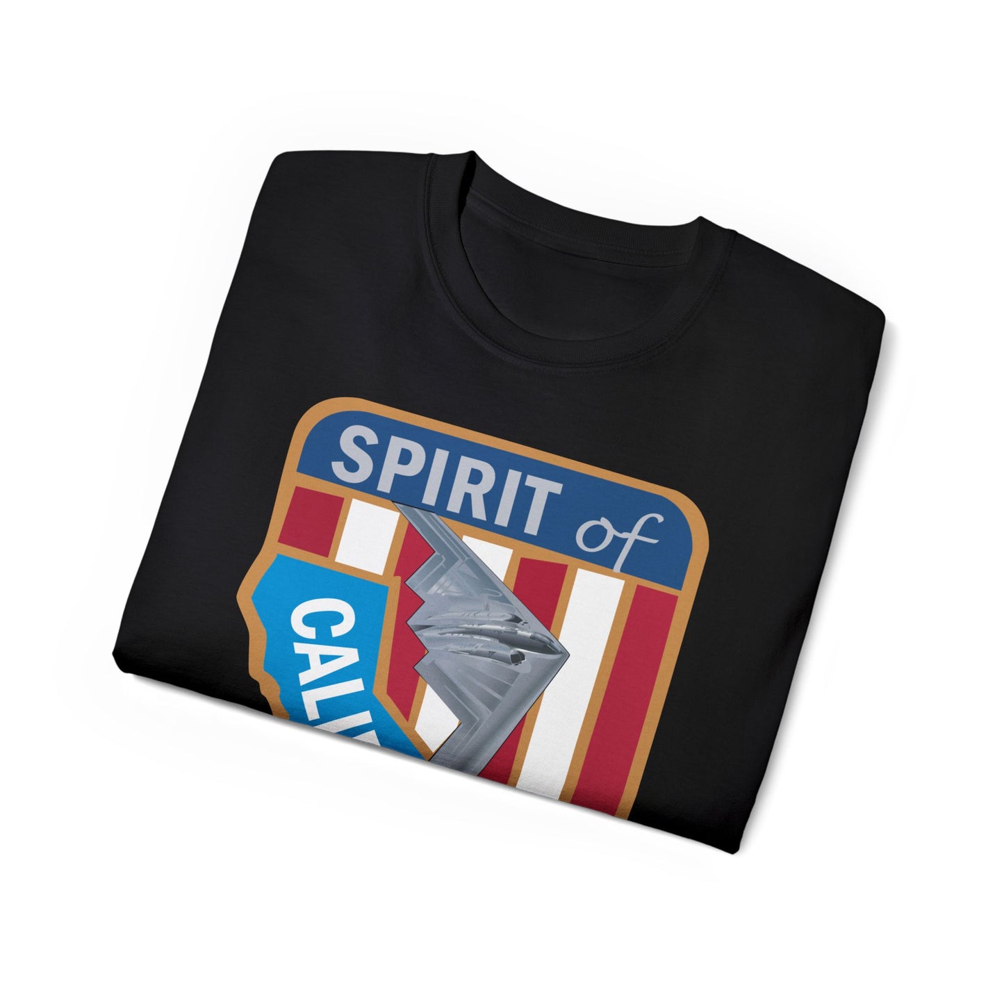 Unisex Ultra Cotton Tee - USAF - B2 - Spirit of California - Stealth Bomber wo txt X 300