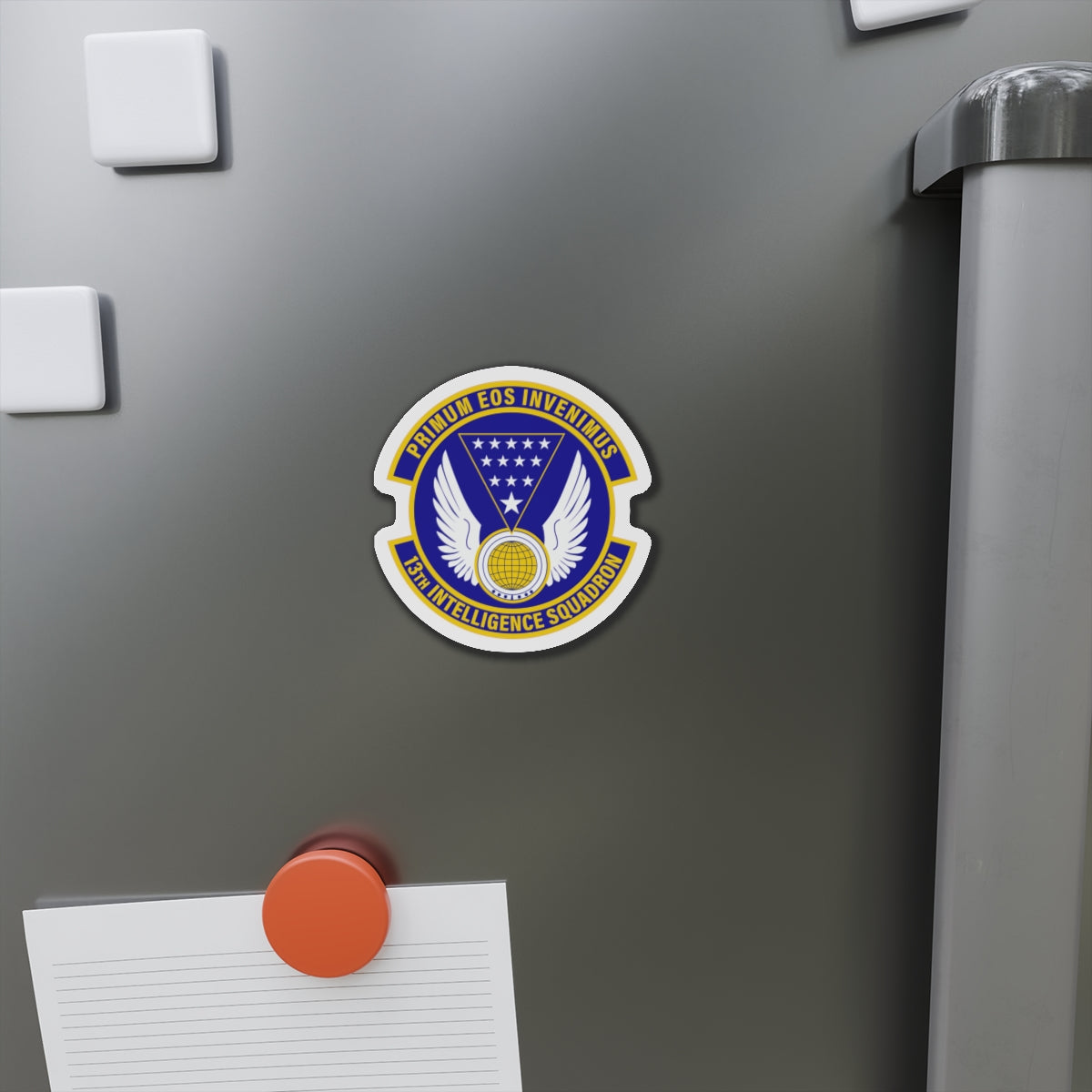 Die-Cut Magnet - USAF - 13th Intelligence Squadron wo txt