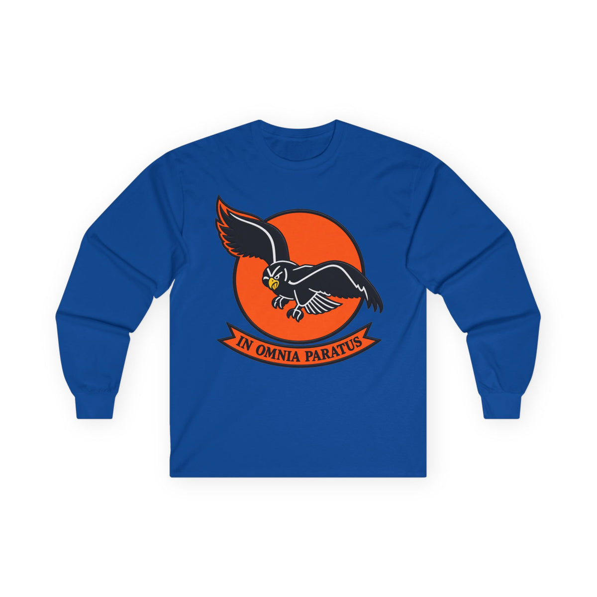 Unisex Ultra Cotton Long Sleeve Tee - 98th Fighter-Interceptor Squadron - SSI - wo Txt - 3D - Transparent