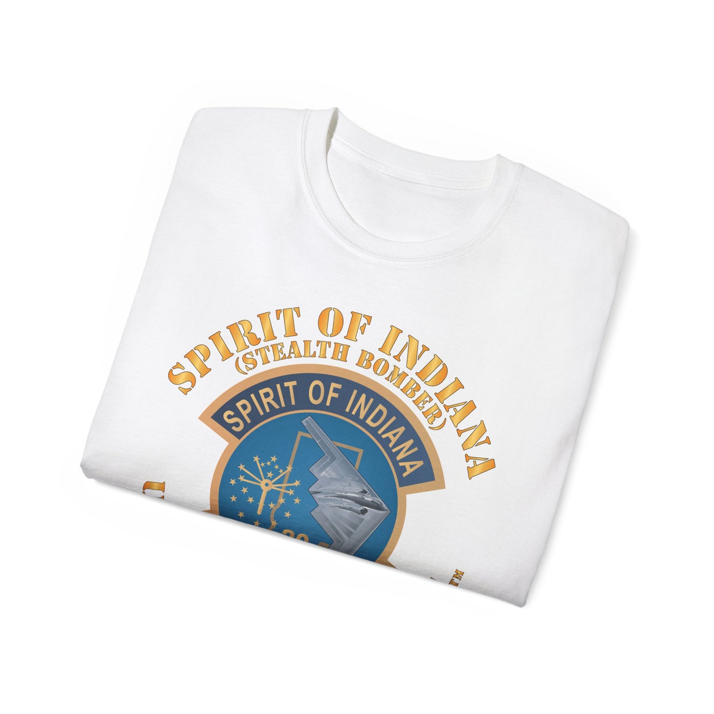 Unisex Ultra Cotton Tee - USAF - B2 - Spirit of Indiana - Stealth Bomber X 300