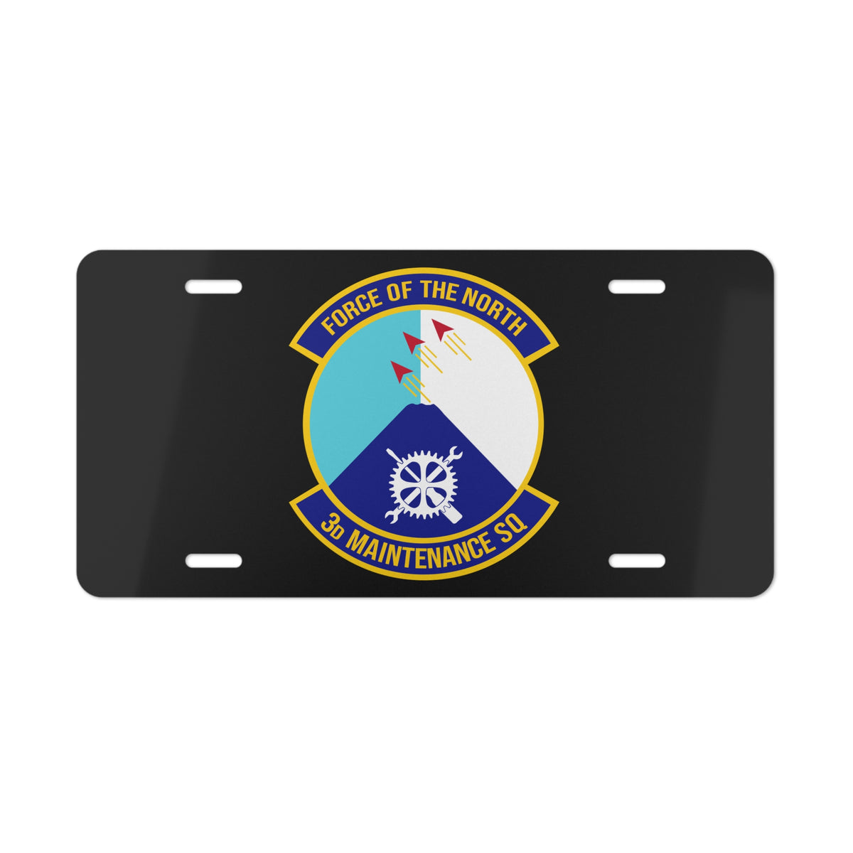 License Plate - USAF - 3rd Maintenance Squadron wo txt X 300