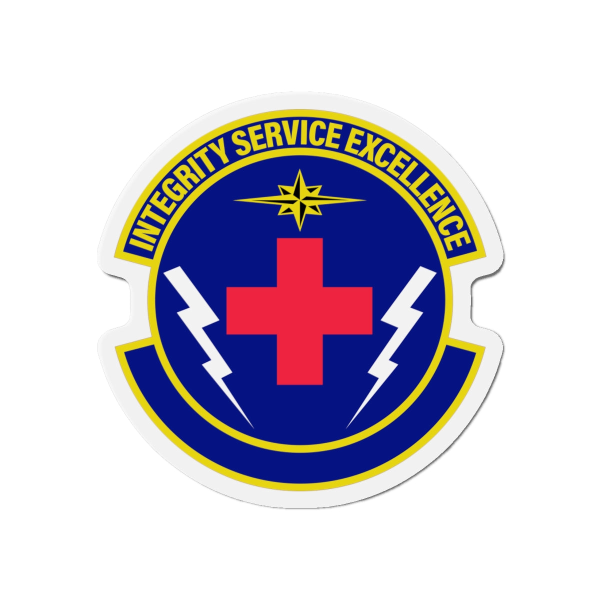 Die-Cut Magnet - USAF - 10th Healthcare Operations Sq wo txt