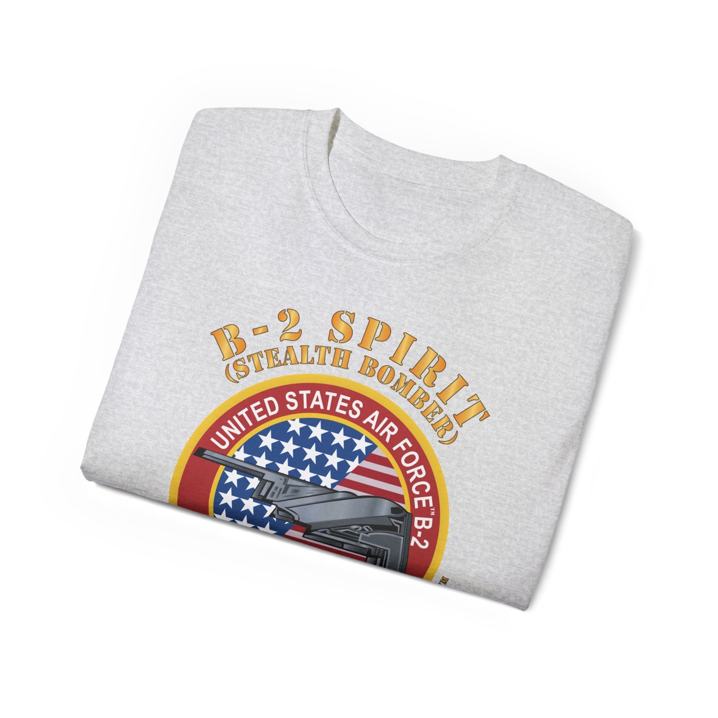 Unisex Ultra Cotton Tee - USAF - B2 - Spirit - Stealth Bomber X 300