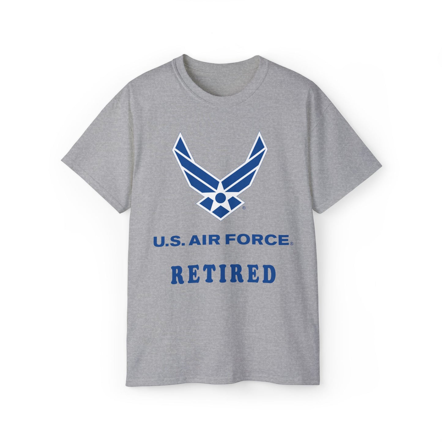 Unisex Ultra Cotton Tee - USAF - Air Force - Retired X 300