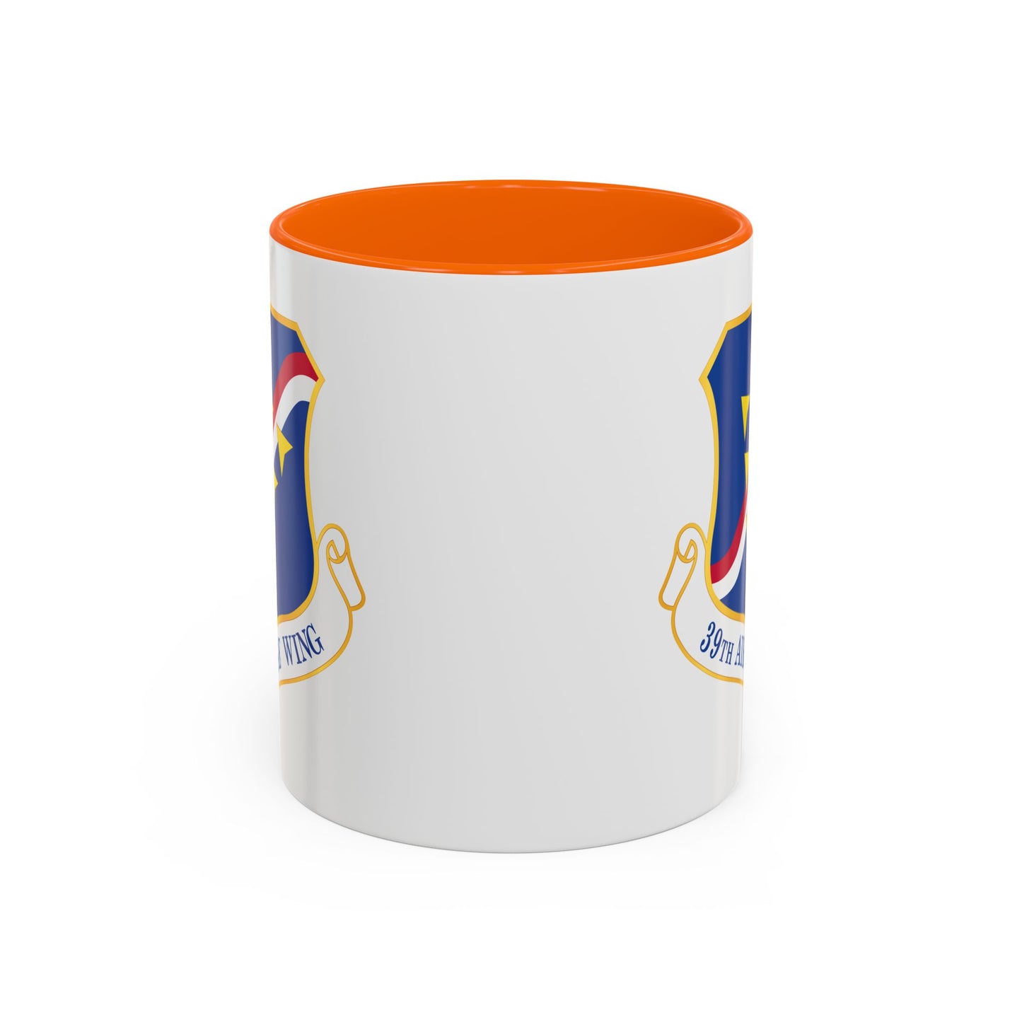Accent Coffee Mug (11oz & 15oz) - USAF - 39th Airbase Wing wo Txt