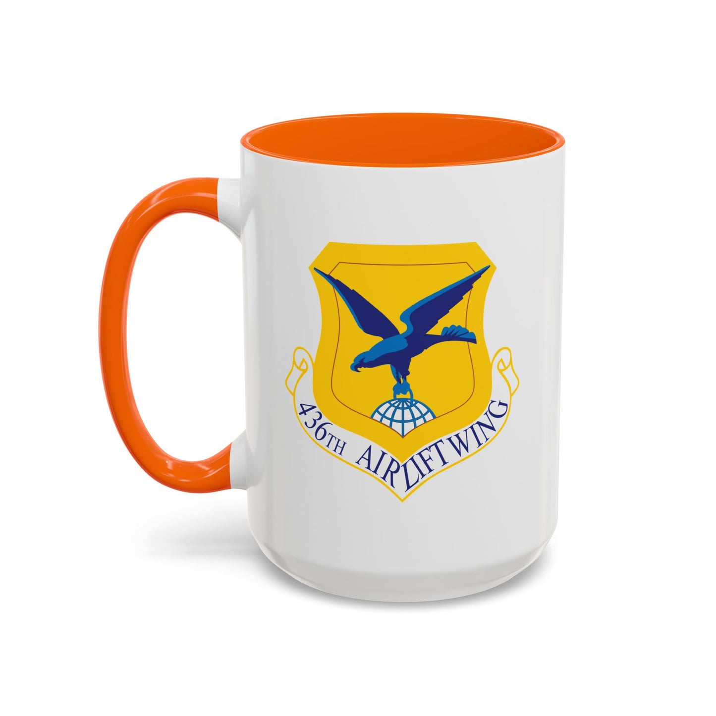 Accent Coffee Mug (11oz & 15oz) - USAF - 436th Airlift Wing wo Txt X 300