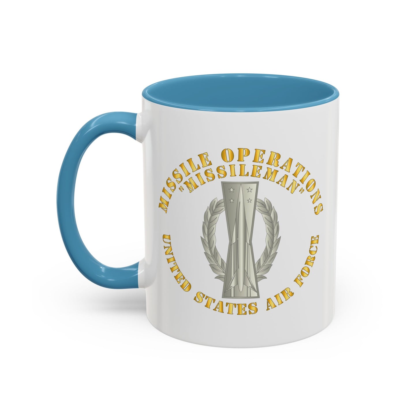 Accent Coffee Mug (11oz & 15oz) - USAF - Missile Operations - Missileman - Basic