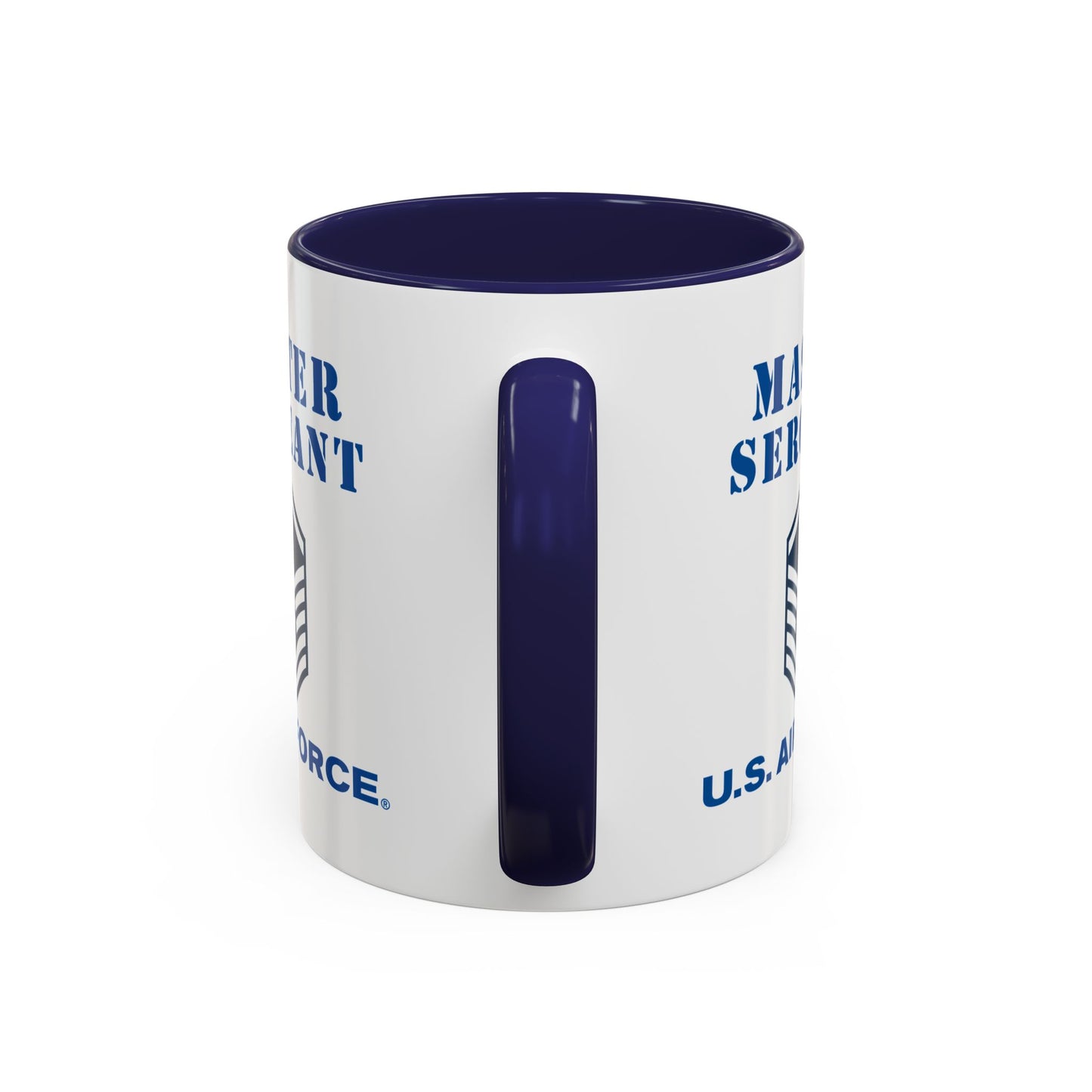Accent Coffee Mug (11oz & 15oz) - USAF - Master Sergeant (E7a) - 2020 - US Air Force w Text X 300