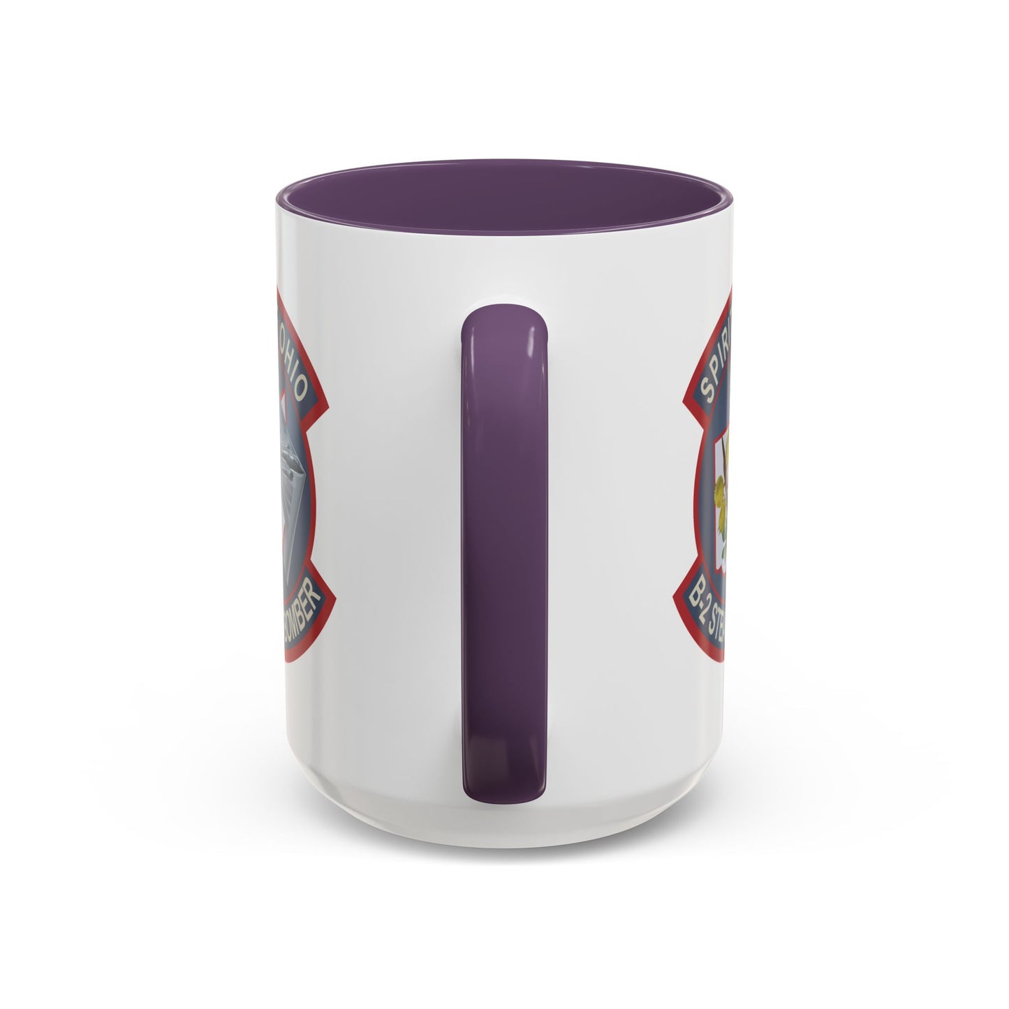Accent Coffee Mug (11oz & 15oz) - USAF - B2 - Spirit of Ohio - Stealth Bomber wo txt X 300