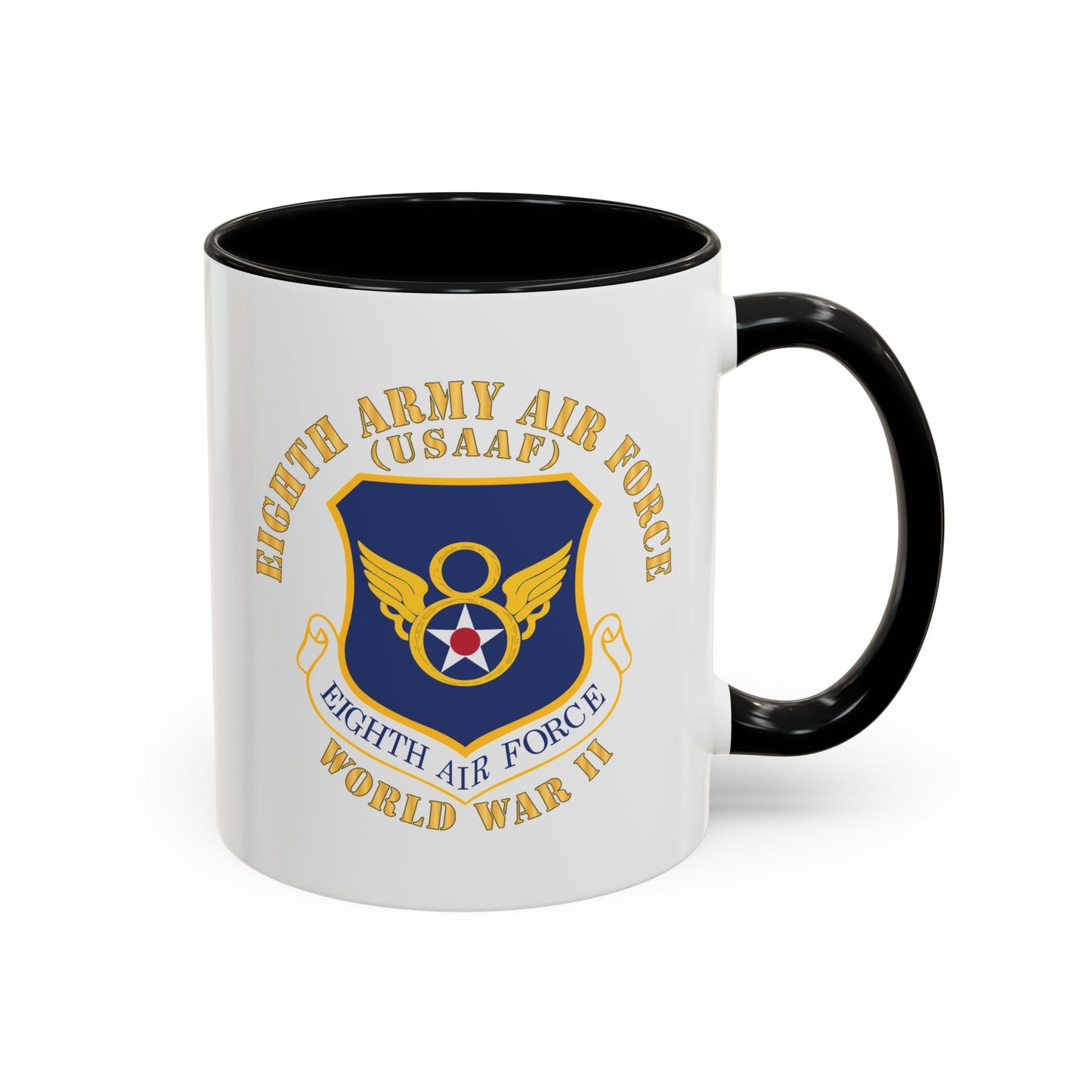 Accent Coffee Mug (11oz & 15oz) - USAF - 8th Air Force - WWII X 300